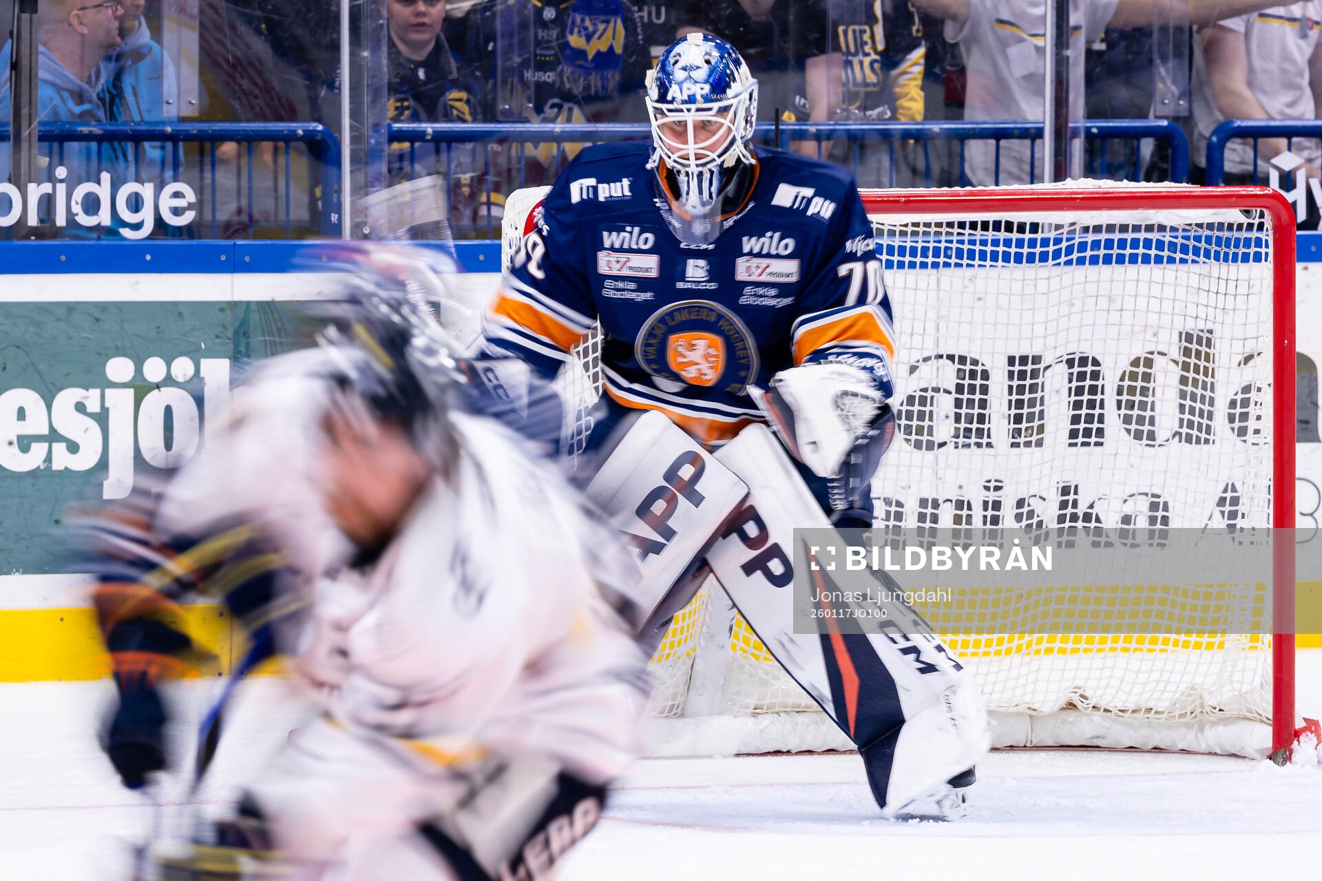 Växjös målvakt Adam Åhman