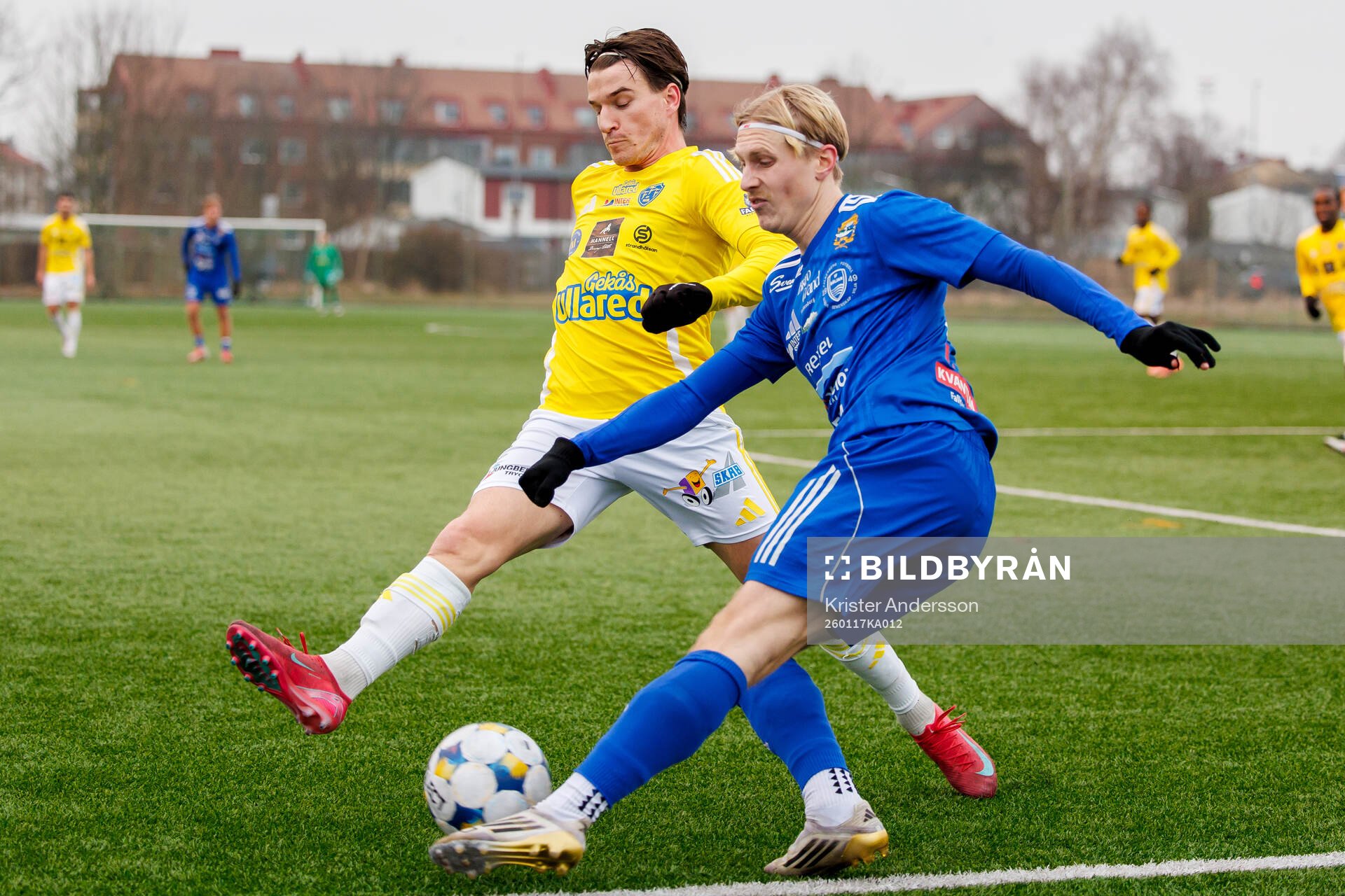 Falkenbergs Oskar Lindberg och Böljan Falkenbergs Noel