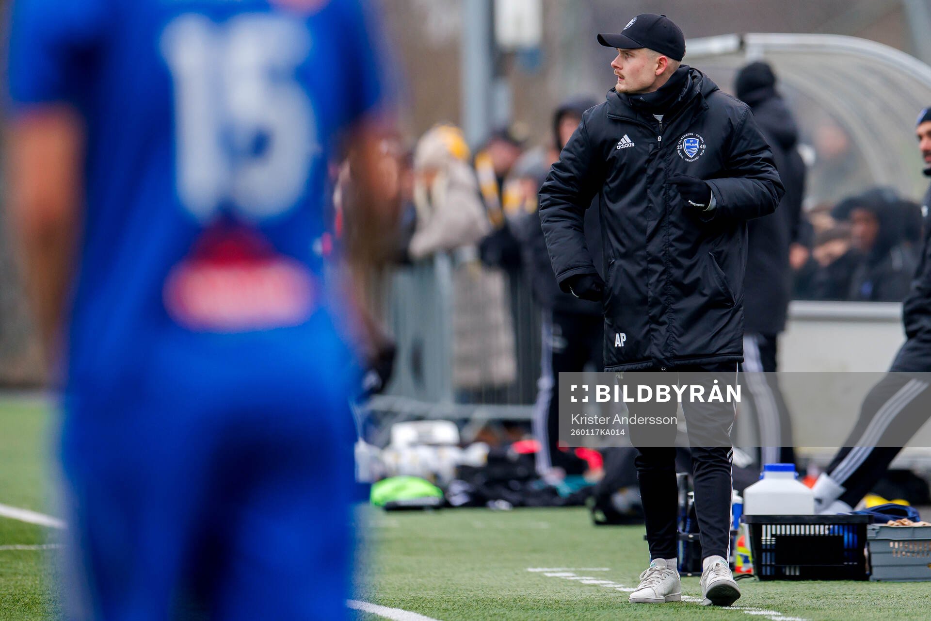Böljan Falkenbergs tränare Anders Pentéus