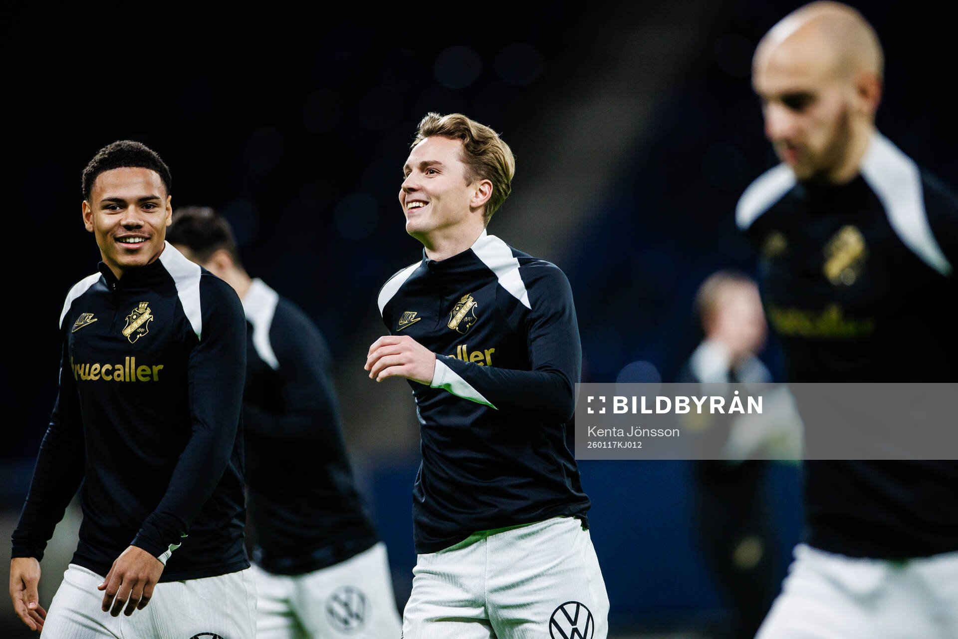 AIKs Kevin Filling och Erik Hovden Flataker