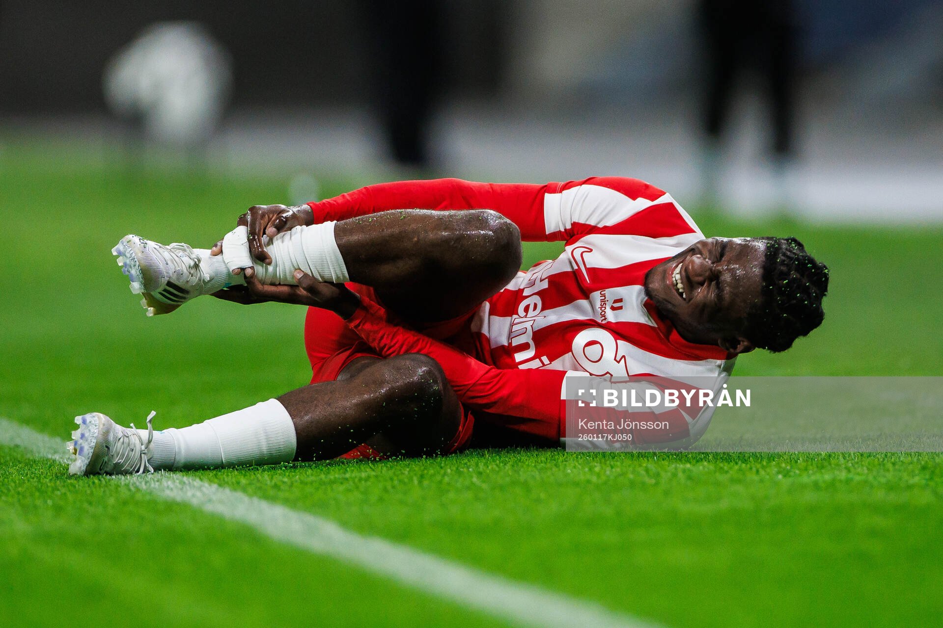 Degerfors Philippe Ndinga Ossiabadjouo har ont