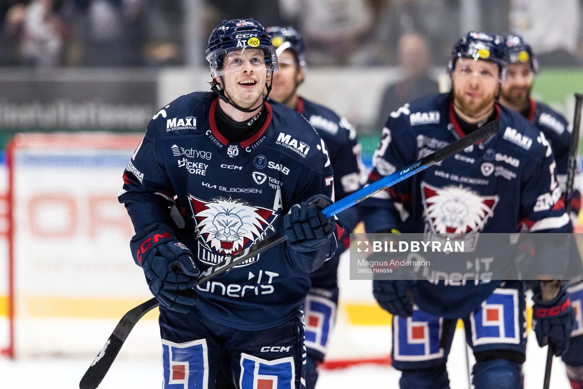 Linköpings Fredrik Karlström jublar