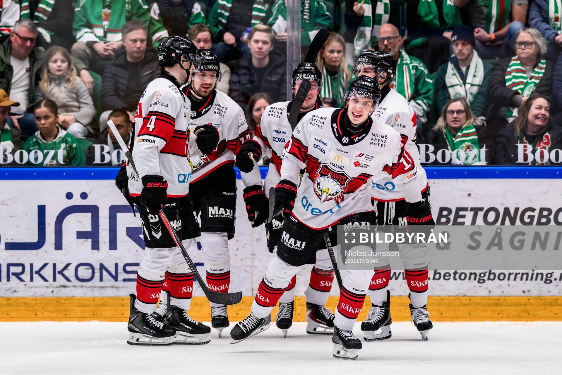 Malmö Redhawks William Von Barnekow jublar