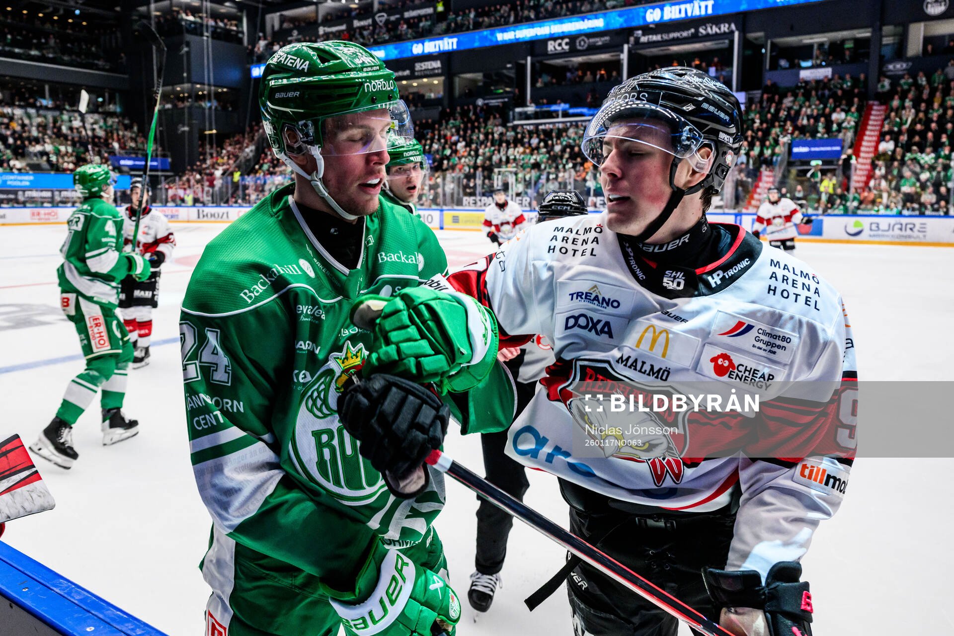 Rögles Mattias Göransson och Malmö Redhawks Kalle