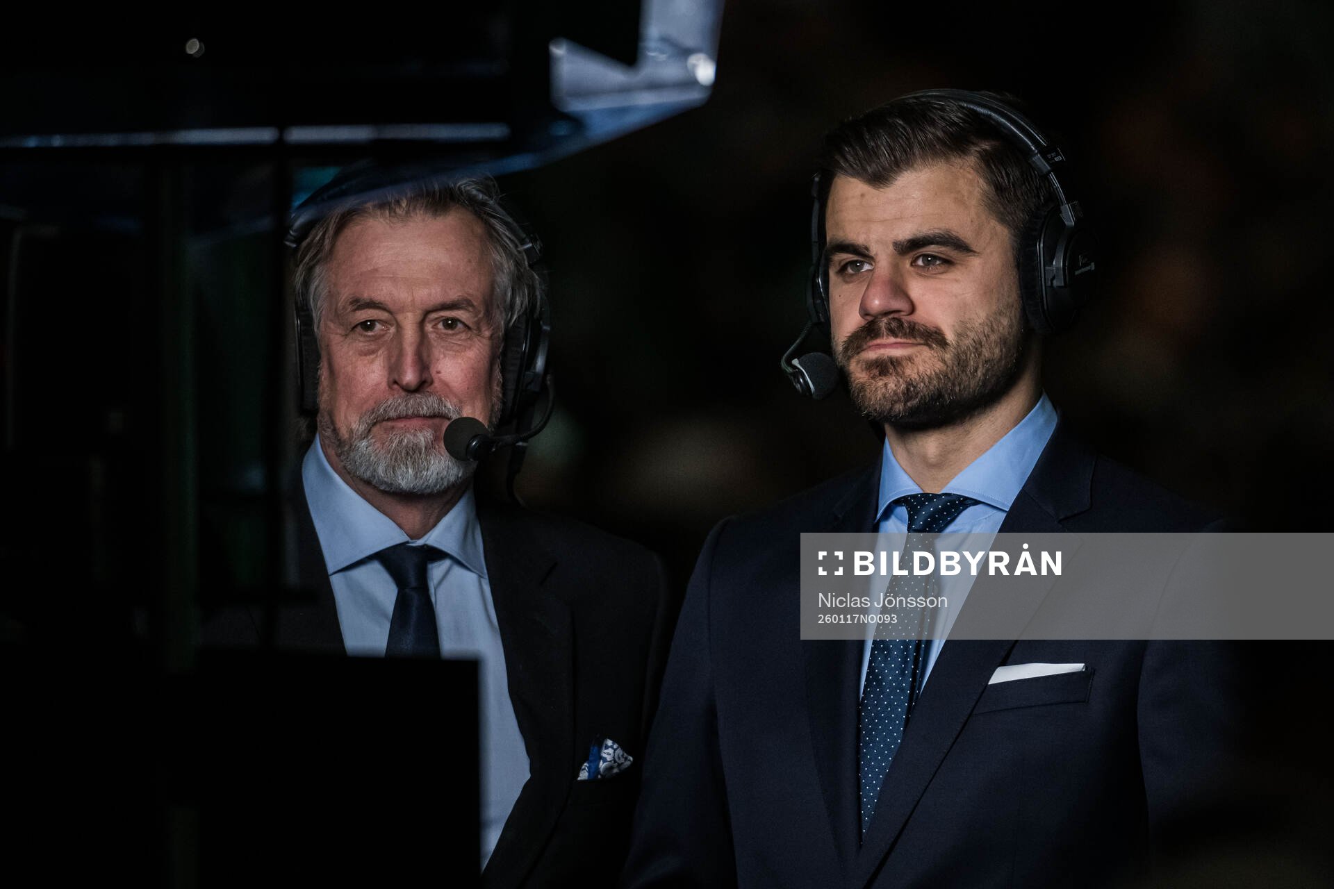 TV4s Åke Unger och Almen Bibic