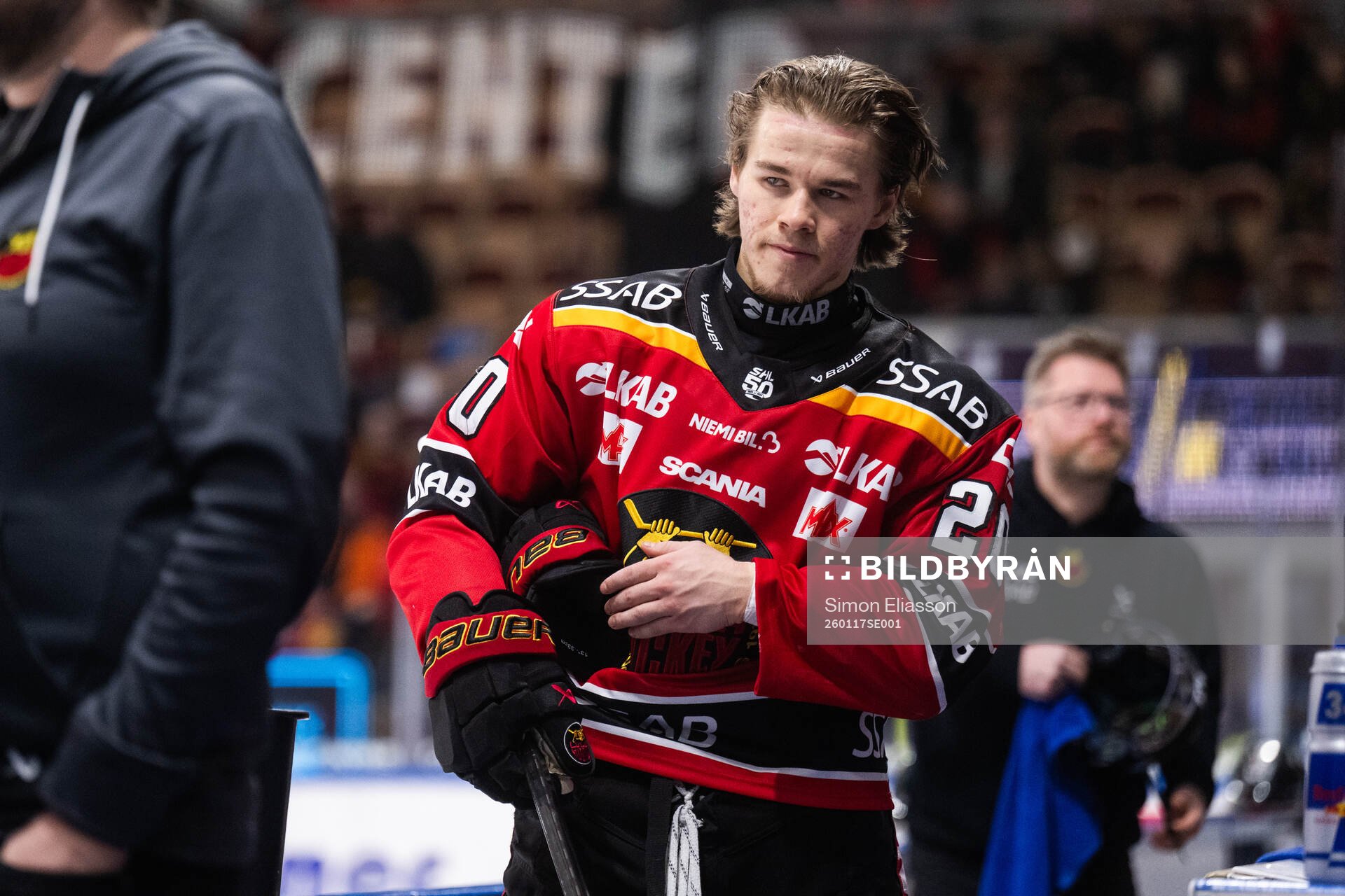 Luleås Casper Juustovaara Karlsson