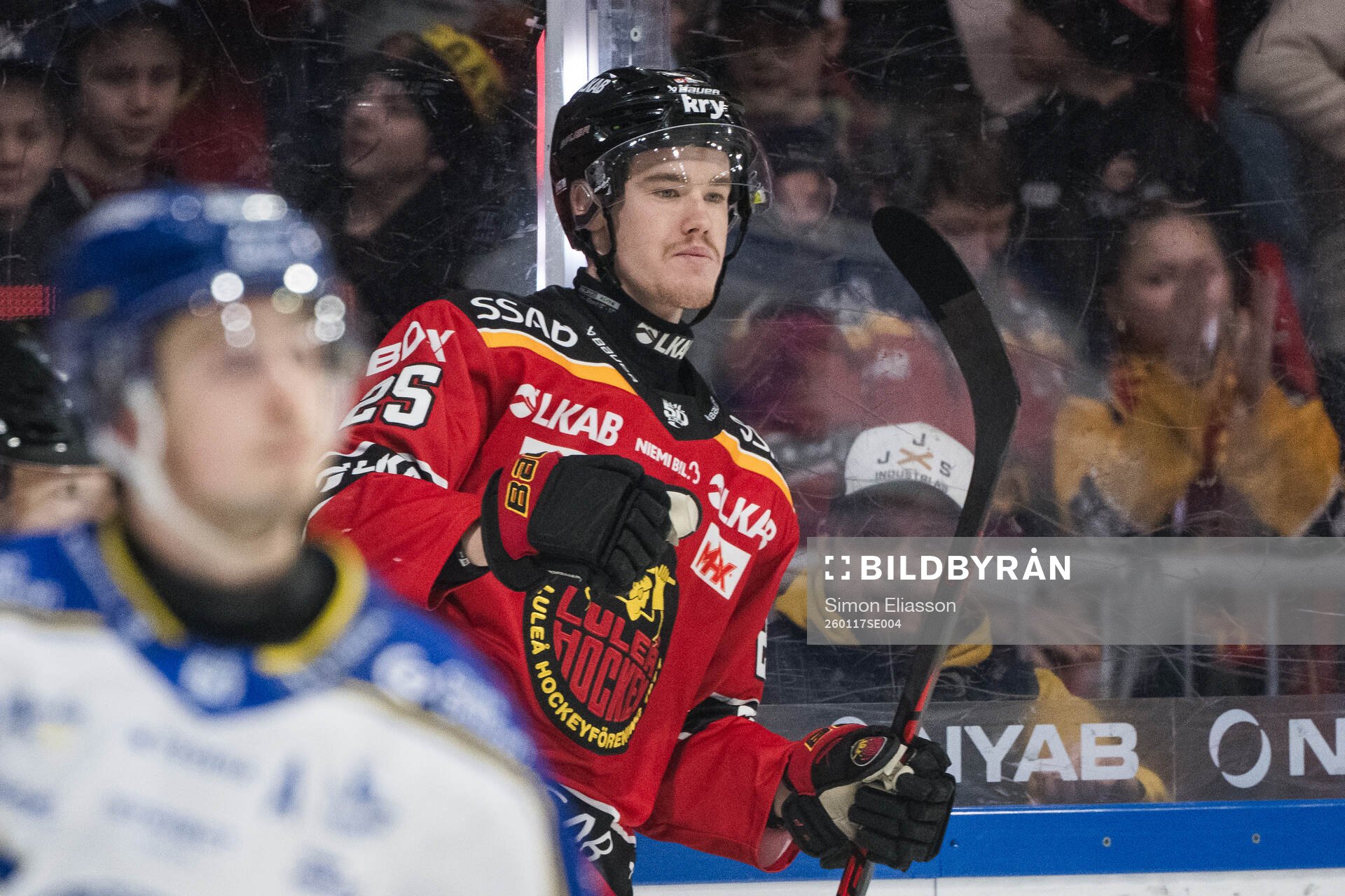 Luleås Filip Eriksson jublar