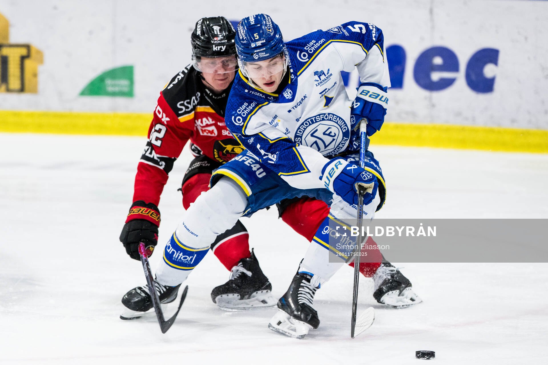 Luleås Otto Leskinen och Leksands Andro Kaderli