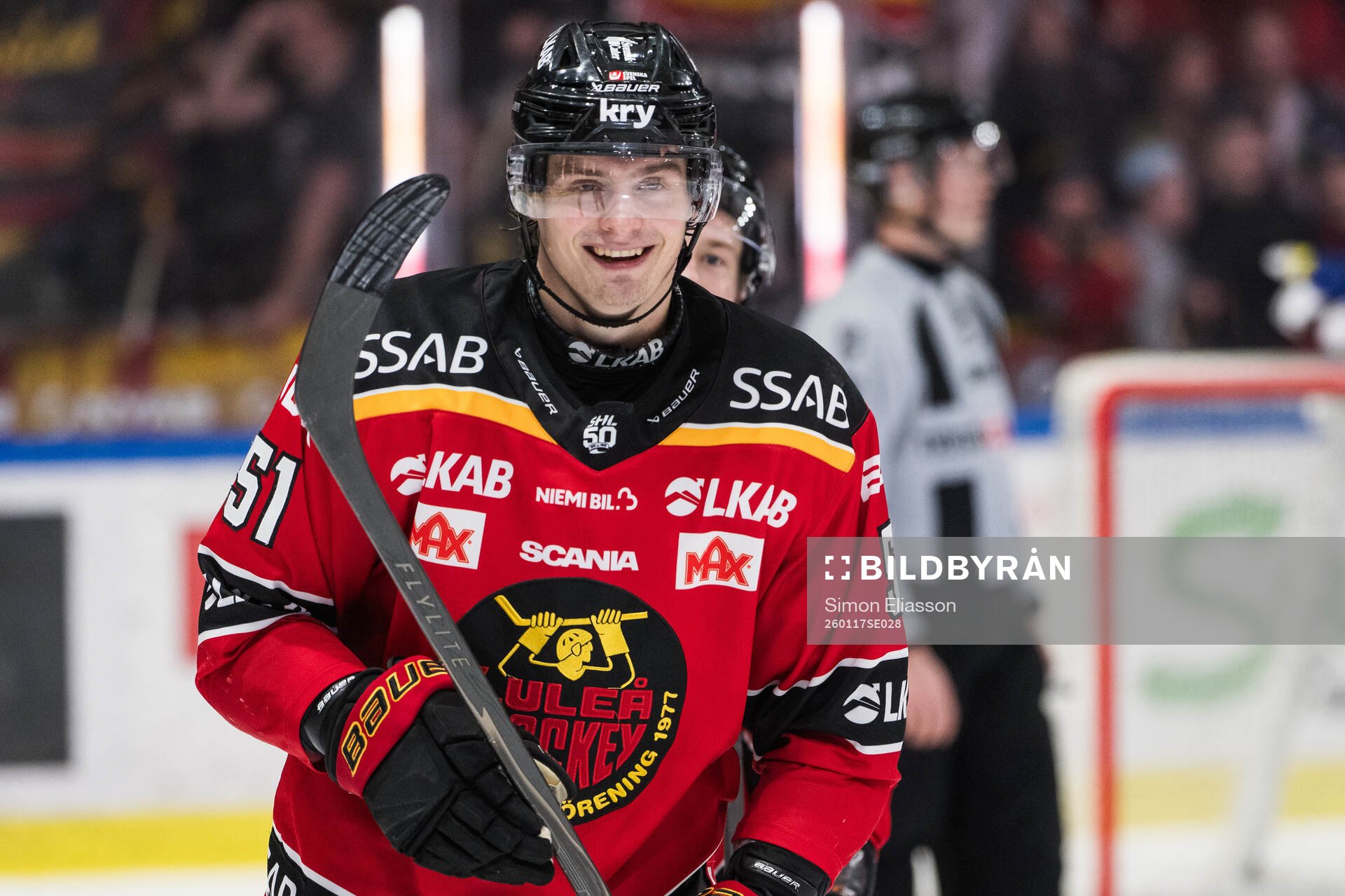 Luleås Markus Nurmi jublar