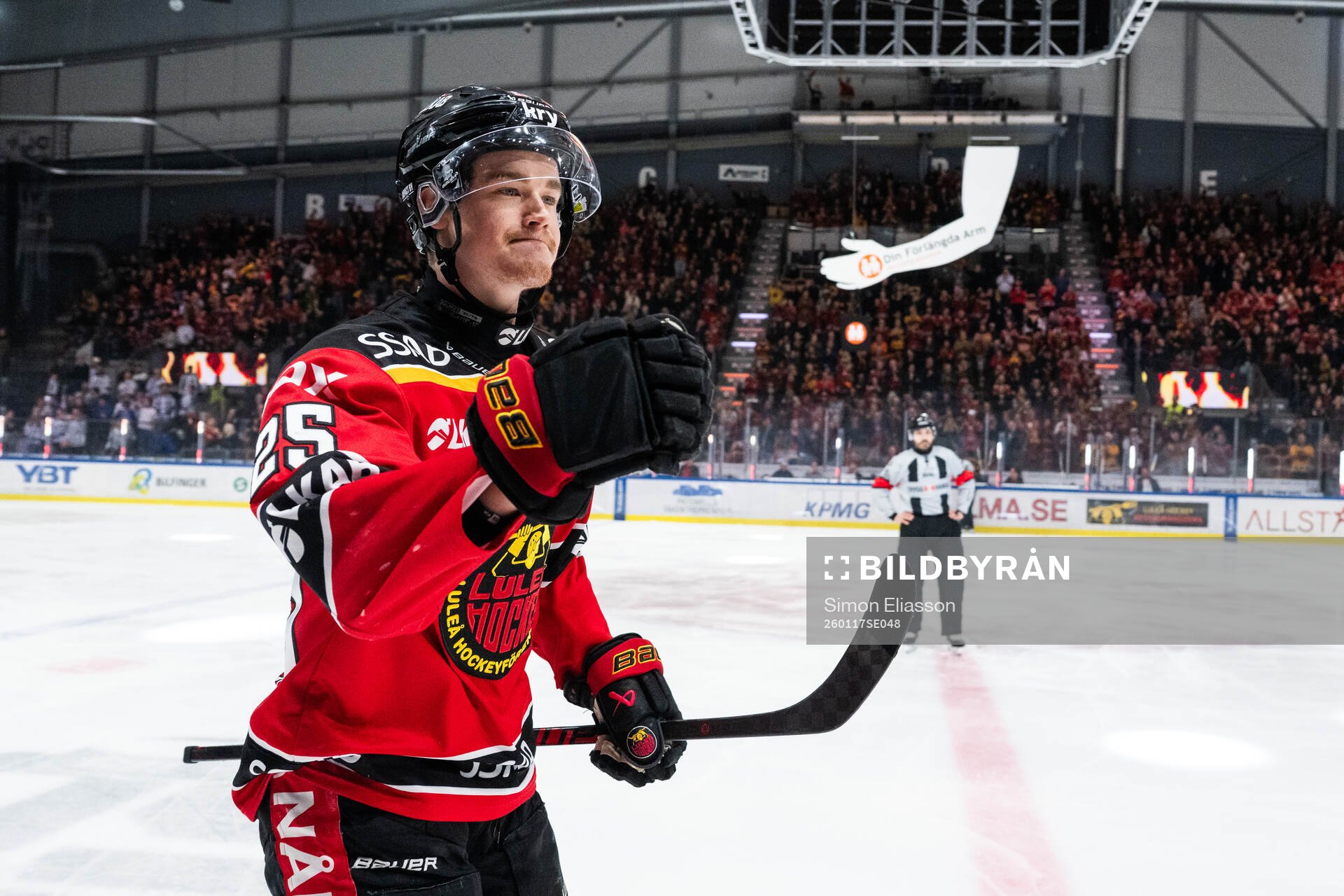 Luleås Filip Eriksson jublar