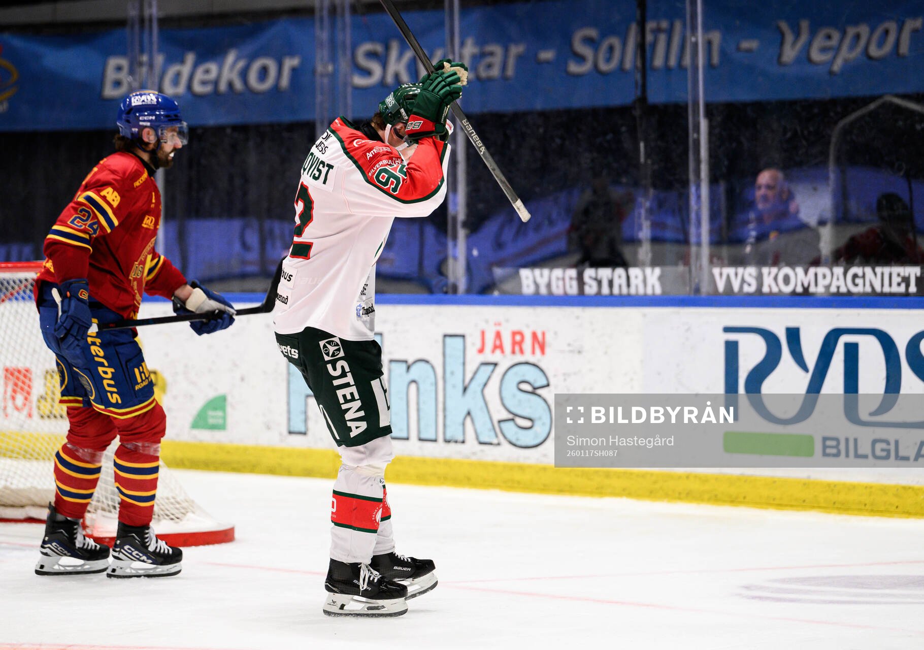 Frölundas Filip Cederqvist jublar