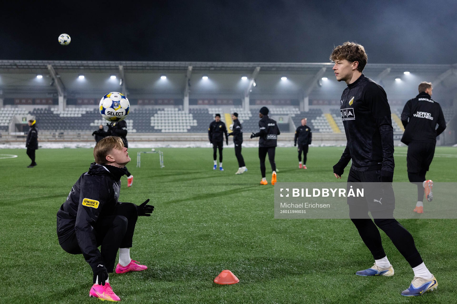 Häckens Ben Engdahl och Gustav Lindgren
