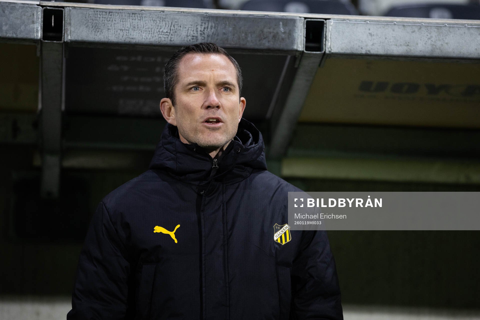 Häckens fotbollschef Martin Ericsson
