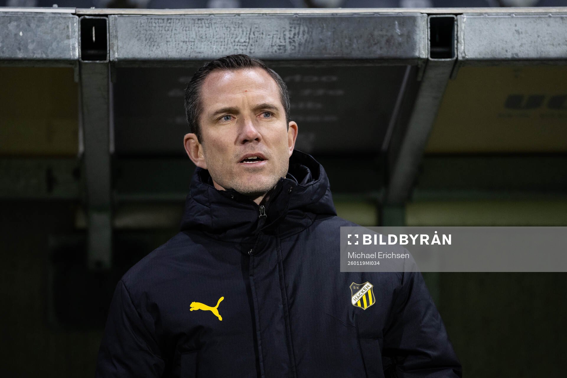 Häckens fotbollschef Martin Ericsson