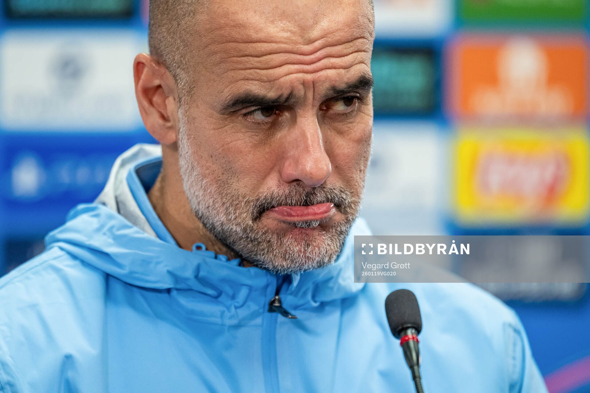 Pep Guardiola, head coach of Manchester City