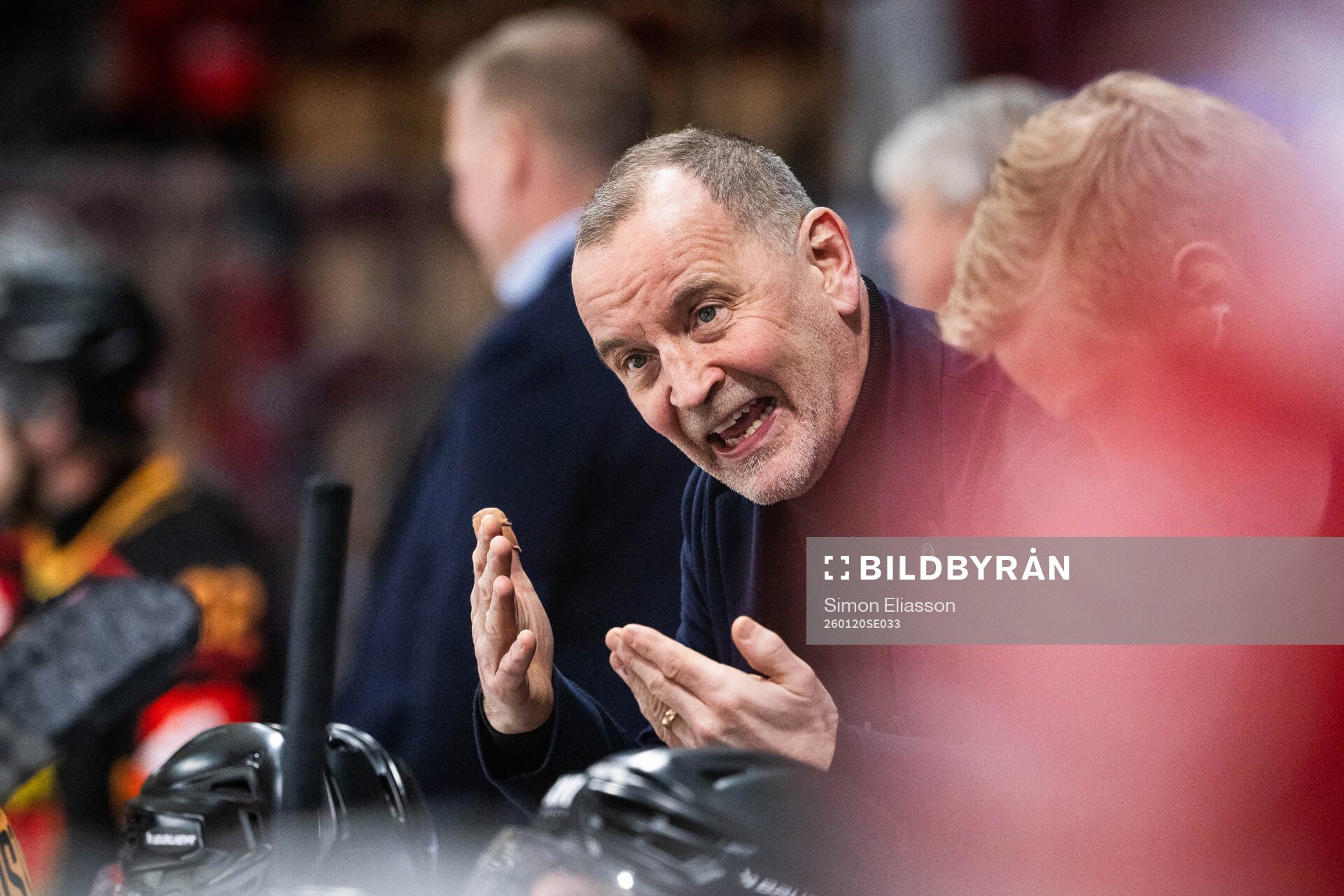 Coach Thomas Berglund of Luleå
