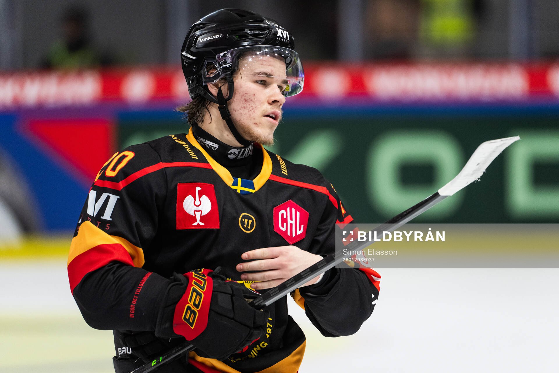 Casper Juustovaara Karlsson of Luleå