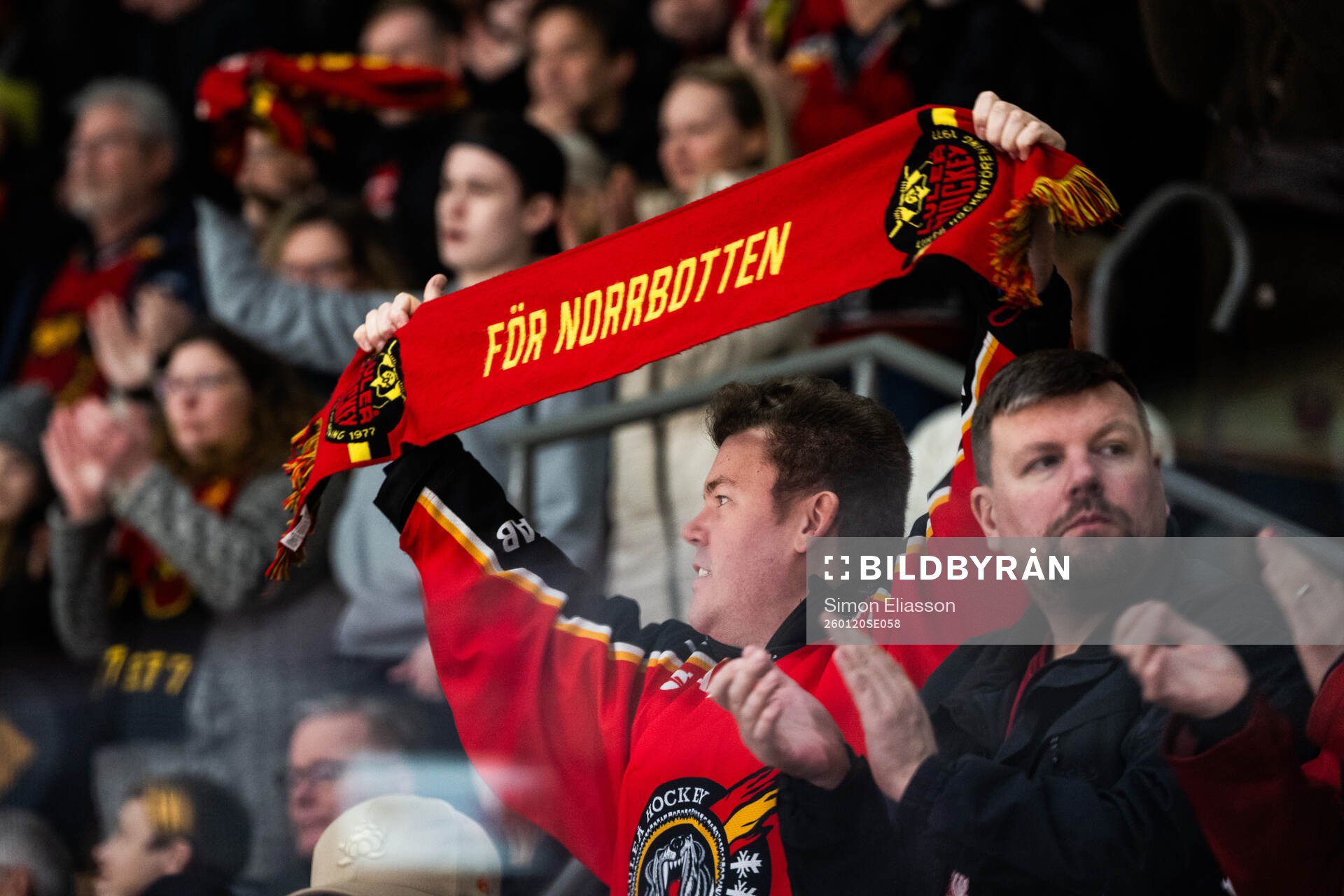 Supporters of Luleå