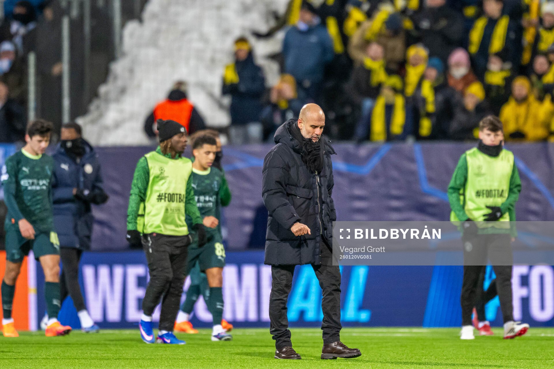 Head coach Pep Guardiola of Manchester City