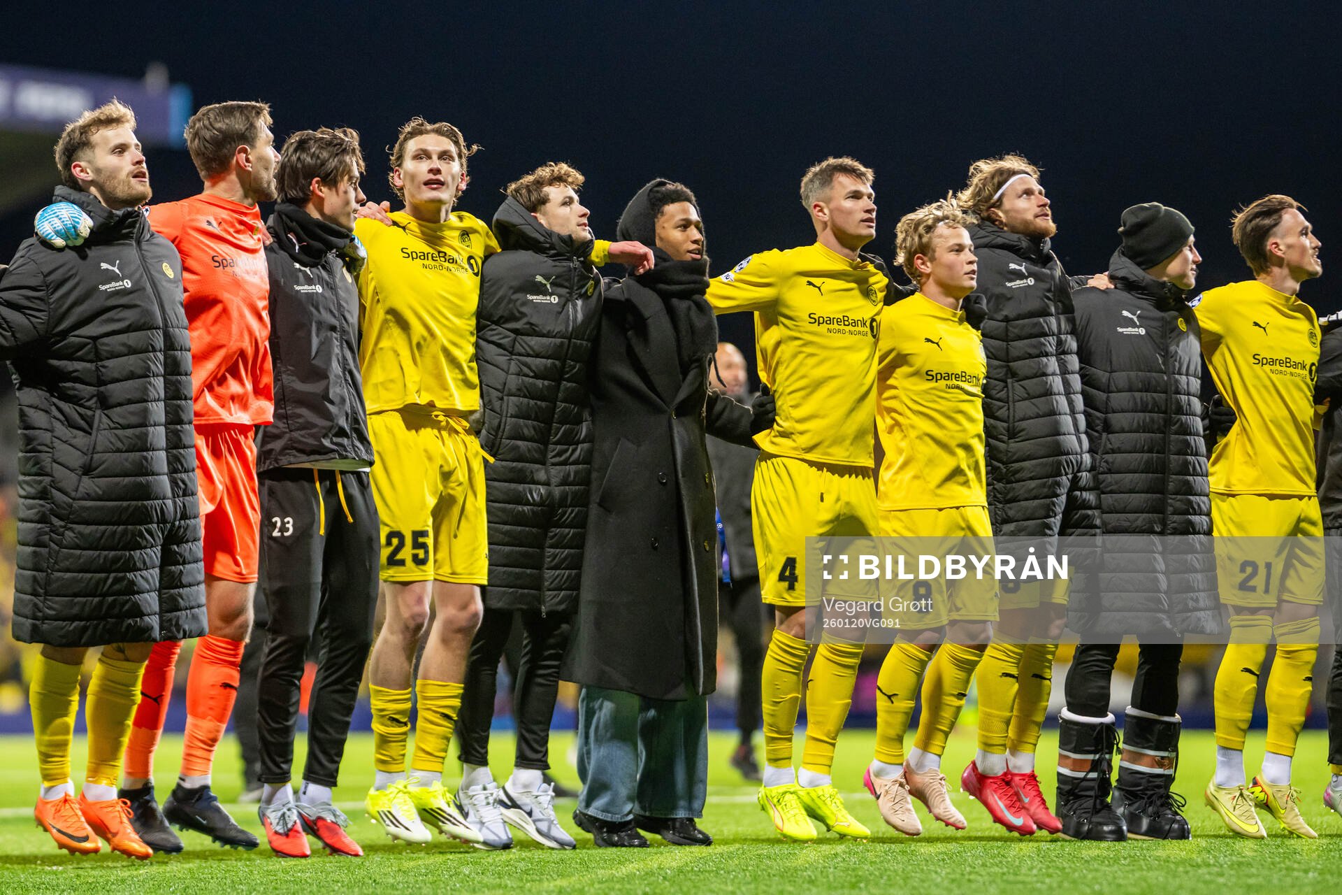 Isak Dybvik Määttä, Odin Bjørtuft, Sondre Auklend,