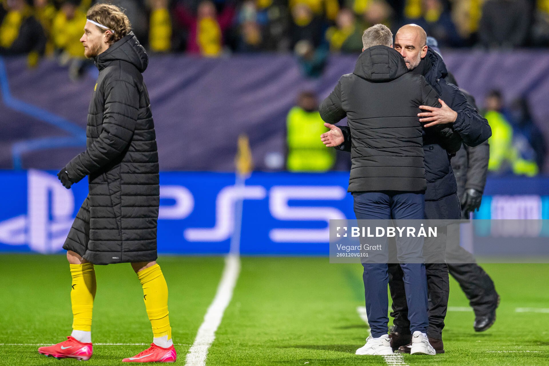 Head coach Kjetil Knutsen of Bodø/Glimt and head coach Pep