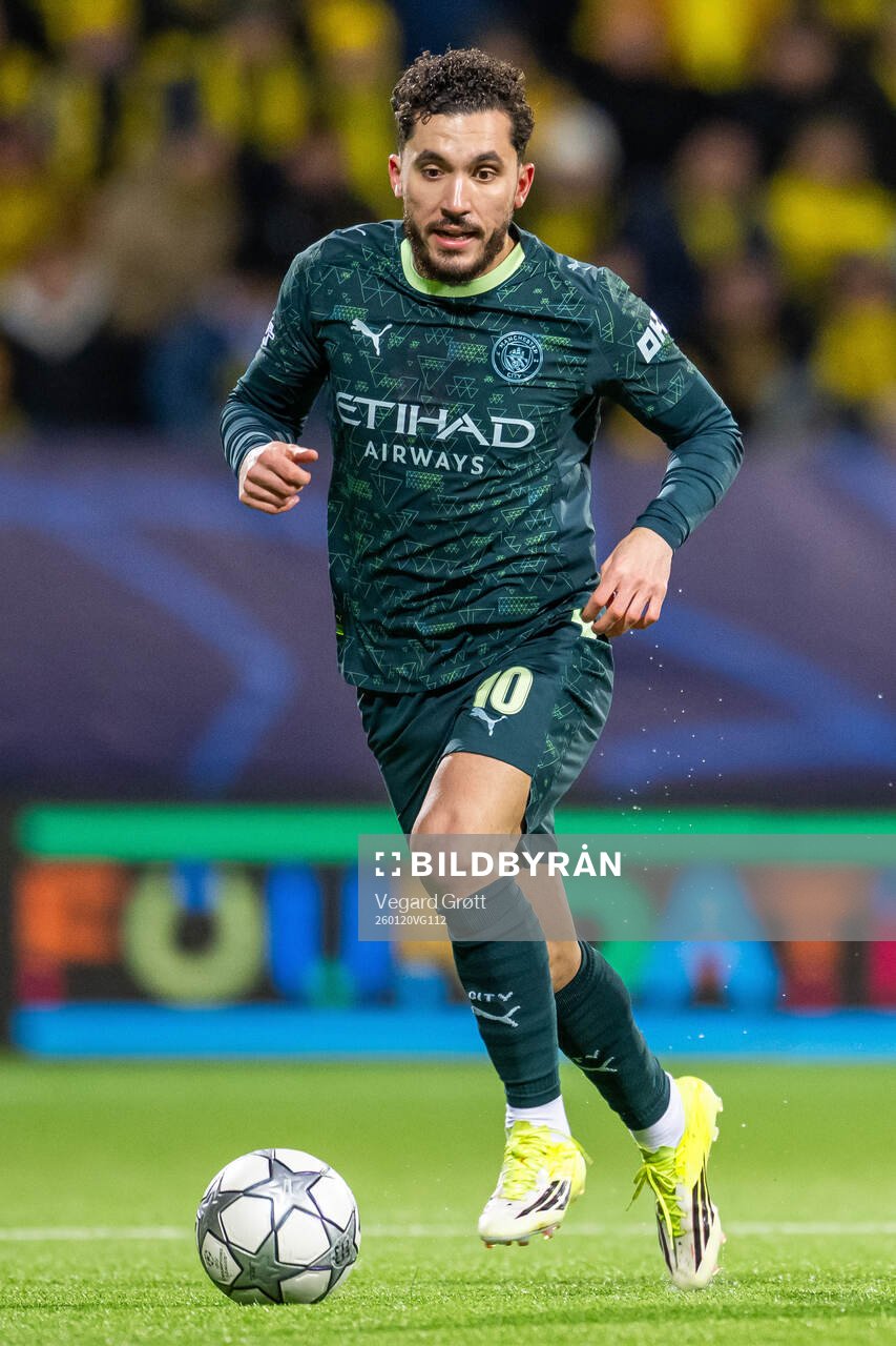Rayan Cherki of Manchester City