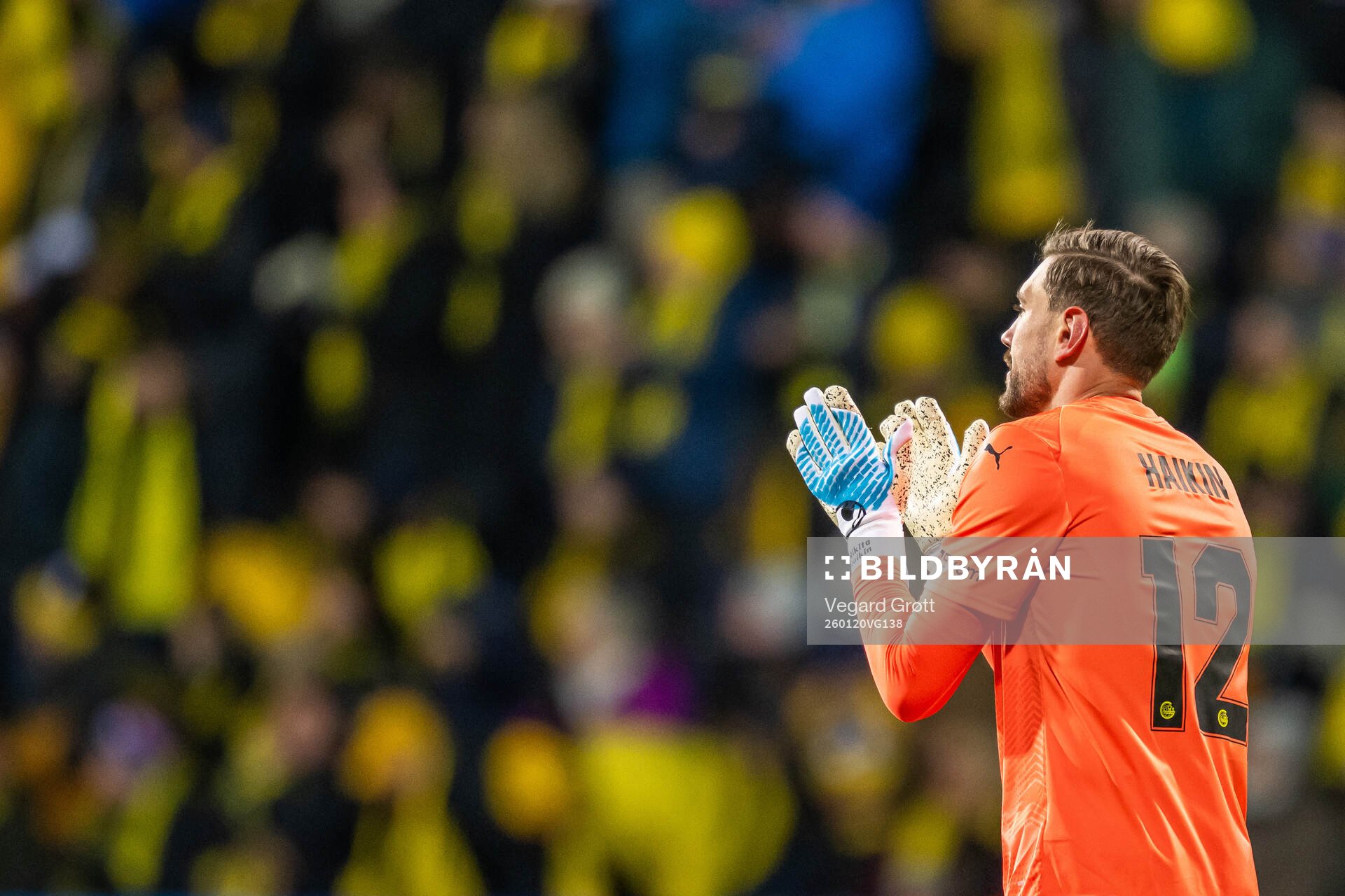 Goalkeeper Nikita Haikin of Bodø/Glimt