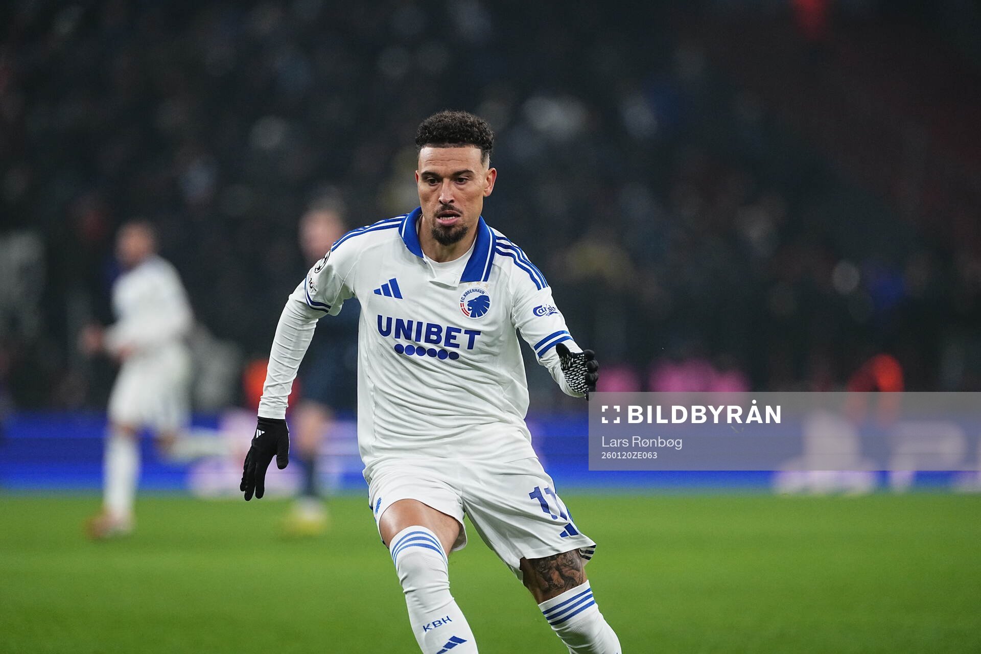 KØBENHAVN, DANMARK - 20. JANUAR 2026: Jordan Larsson FCK