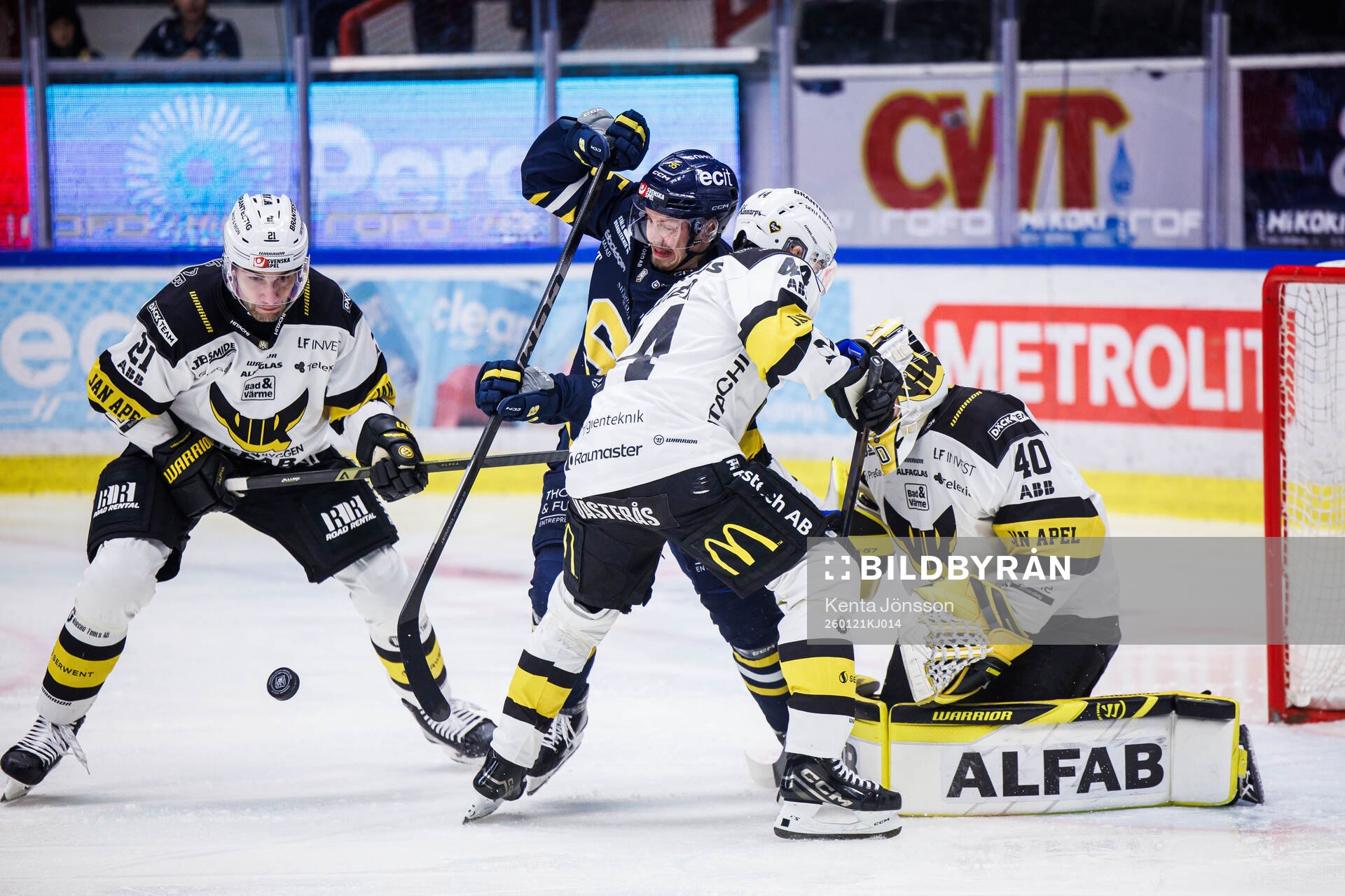 Västerås Henrik Malmström och Södertäljes Teemu