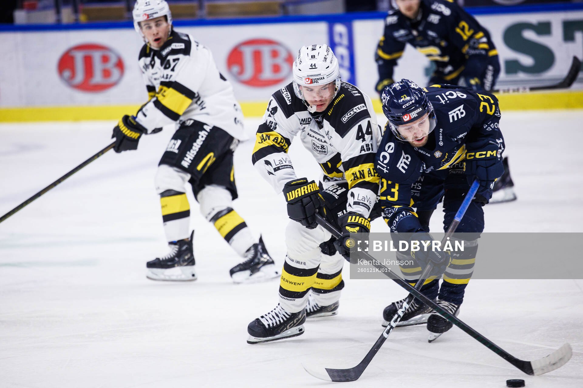 Västerås Oscar Lawner och Södertäljes William Eriksson