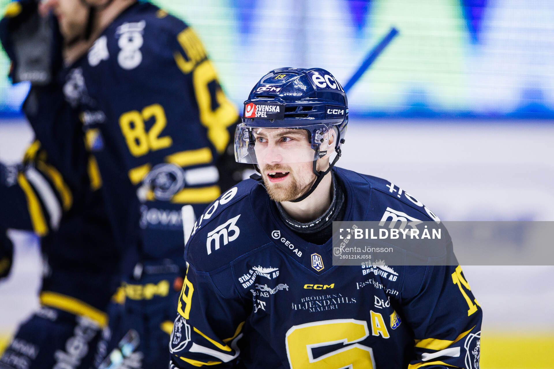 Södertäljes Hampus Harlestam jublar