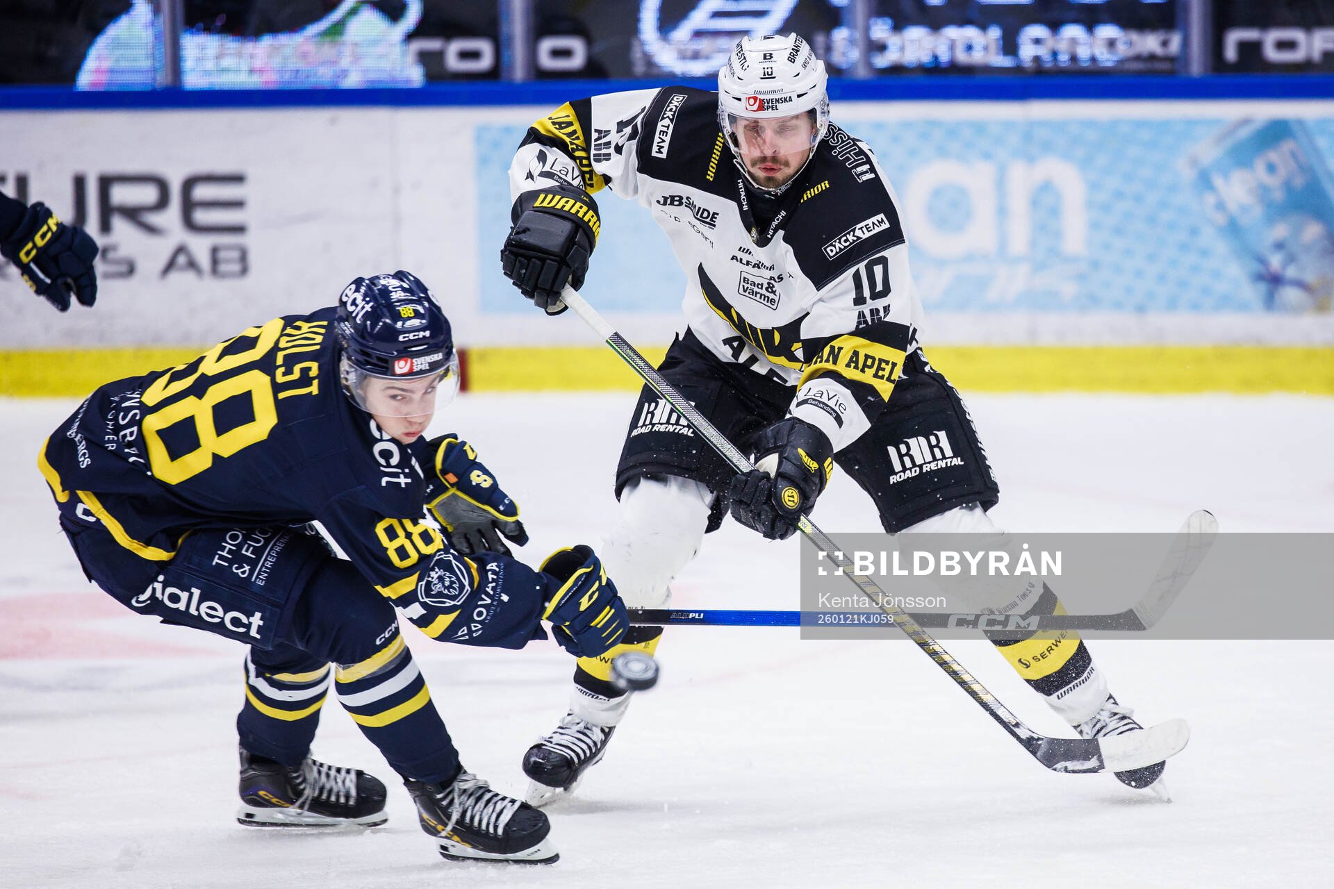Södertäljes Filip Holst och Västerås Jimmie Jansson