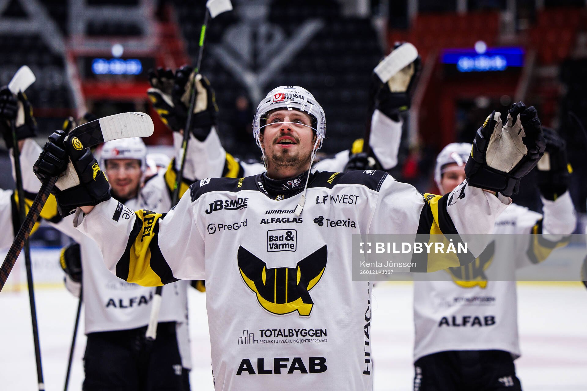 Västerås Jimmie Jansson jublar