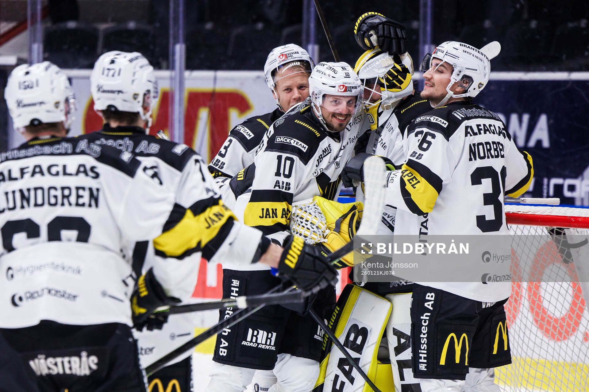 Västerås Niklas Folin, Jimmie Jansson, målvakt Rasmus