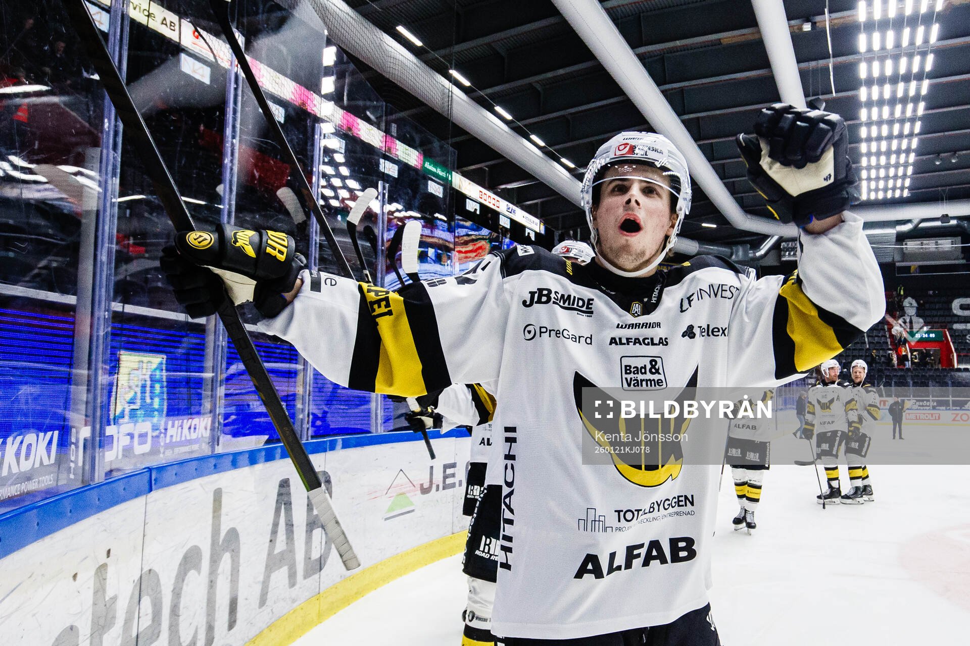Västerås Patrick Guay jublar