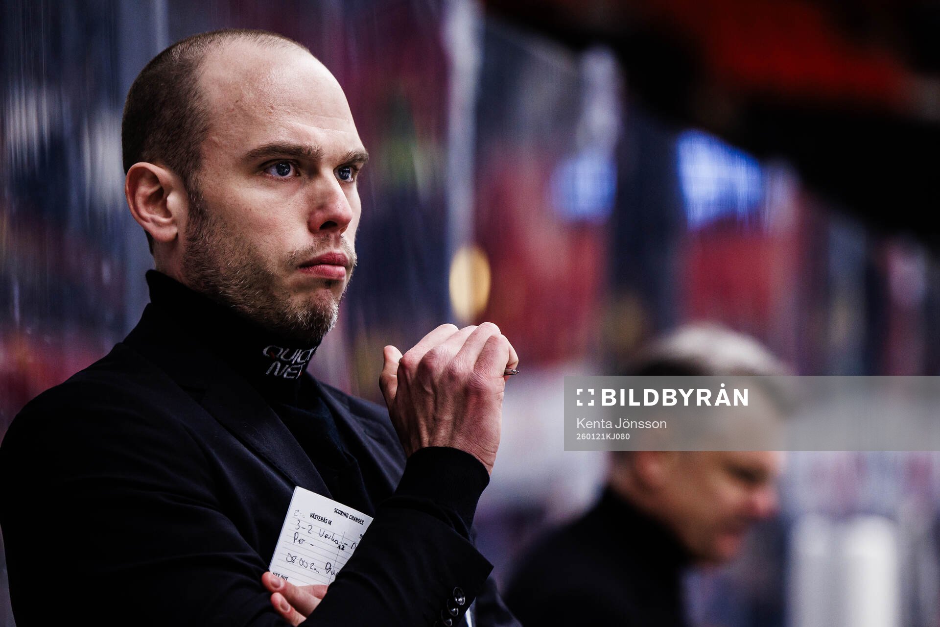 Västerås assisterande tränare Johan Gustafsson