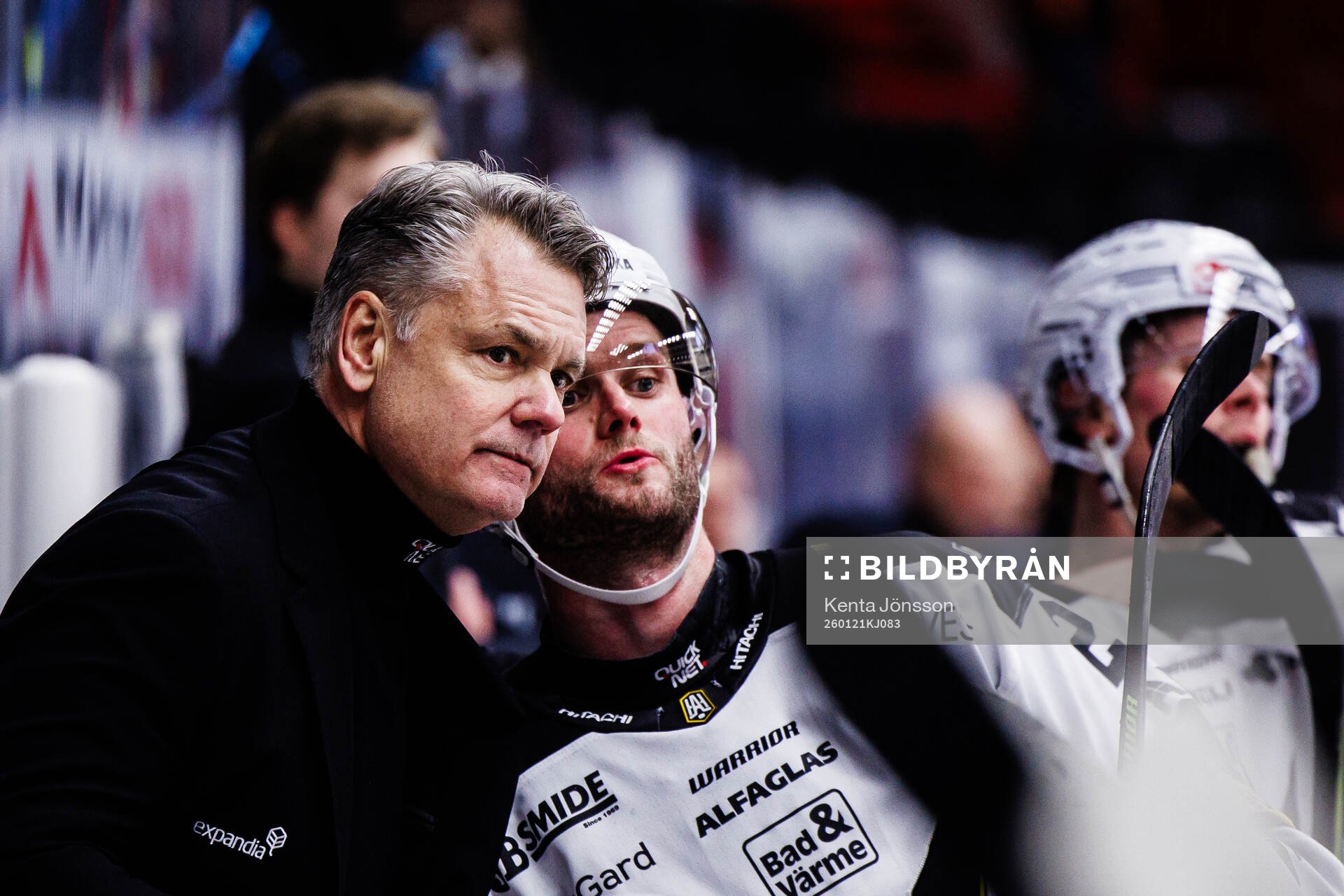 Västerås tränare Lars Ivarsson och Kim Rosdahl