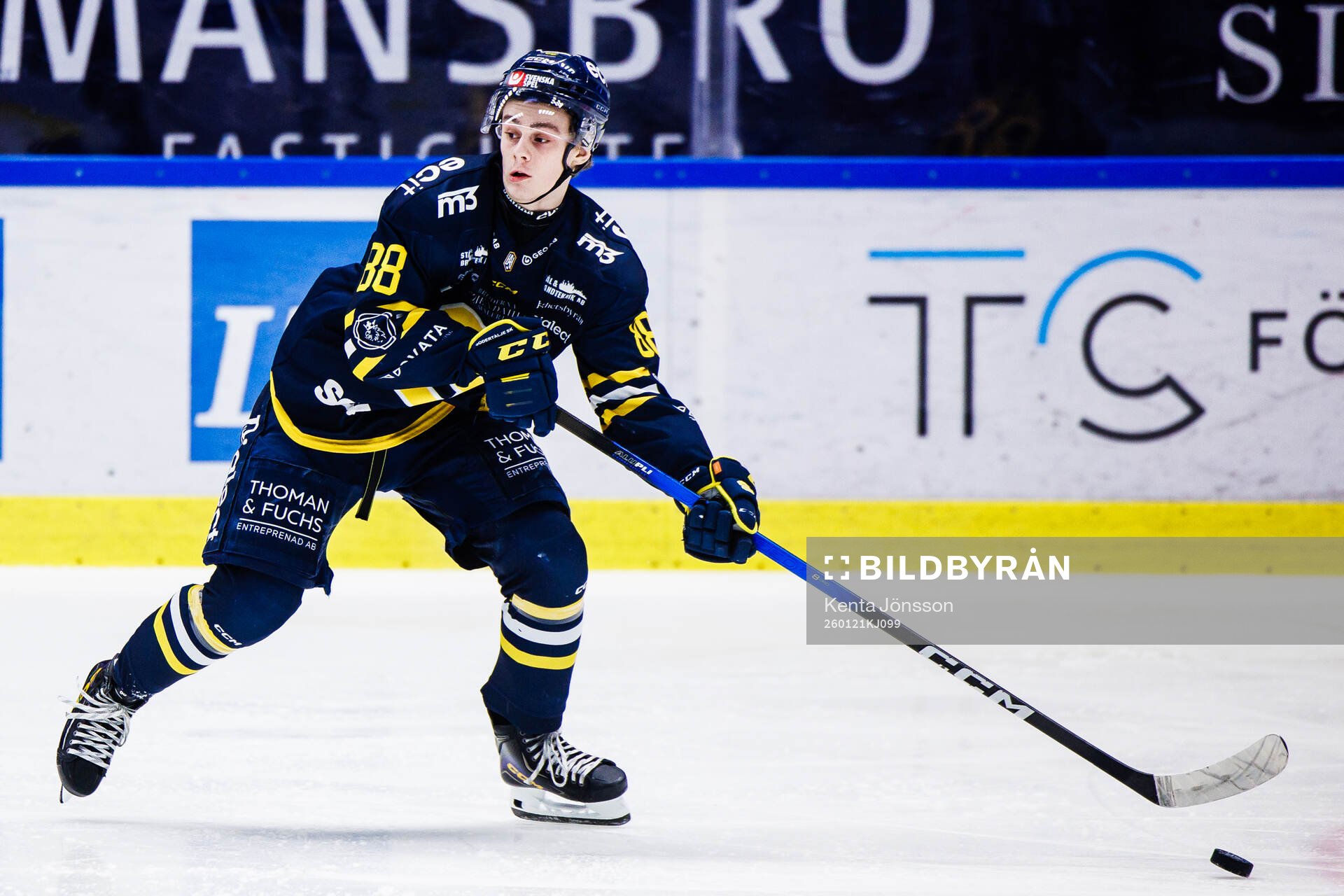 Södertäljes Filip Holst