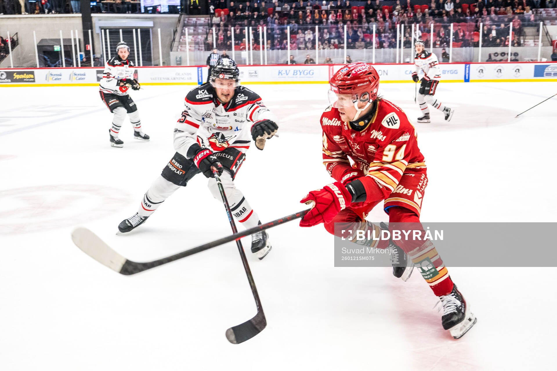 Nybros Fredrik Granberg och Kalmars Albin Storm