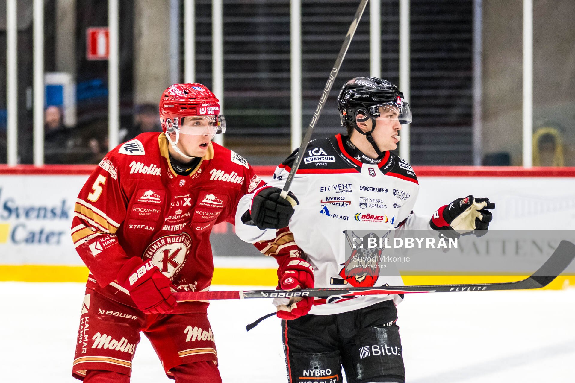 Kalmars Tobias Aronsson och