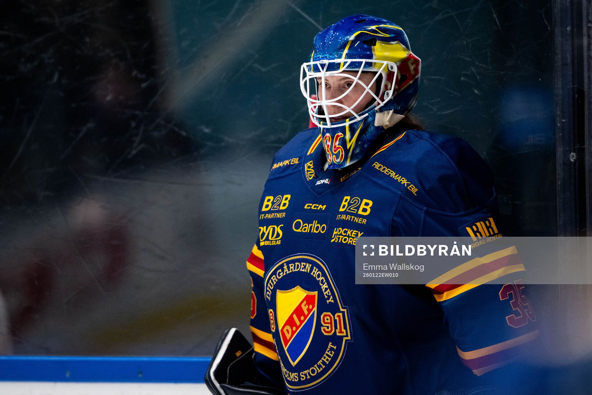 Djurgårdens målvakt Lauren Bench