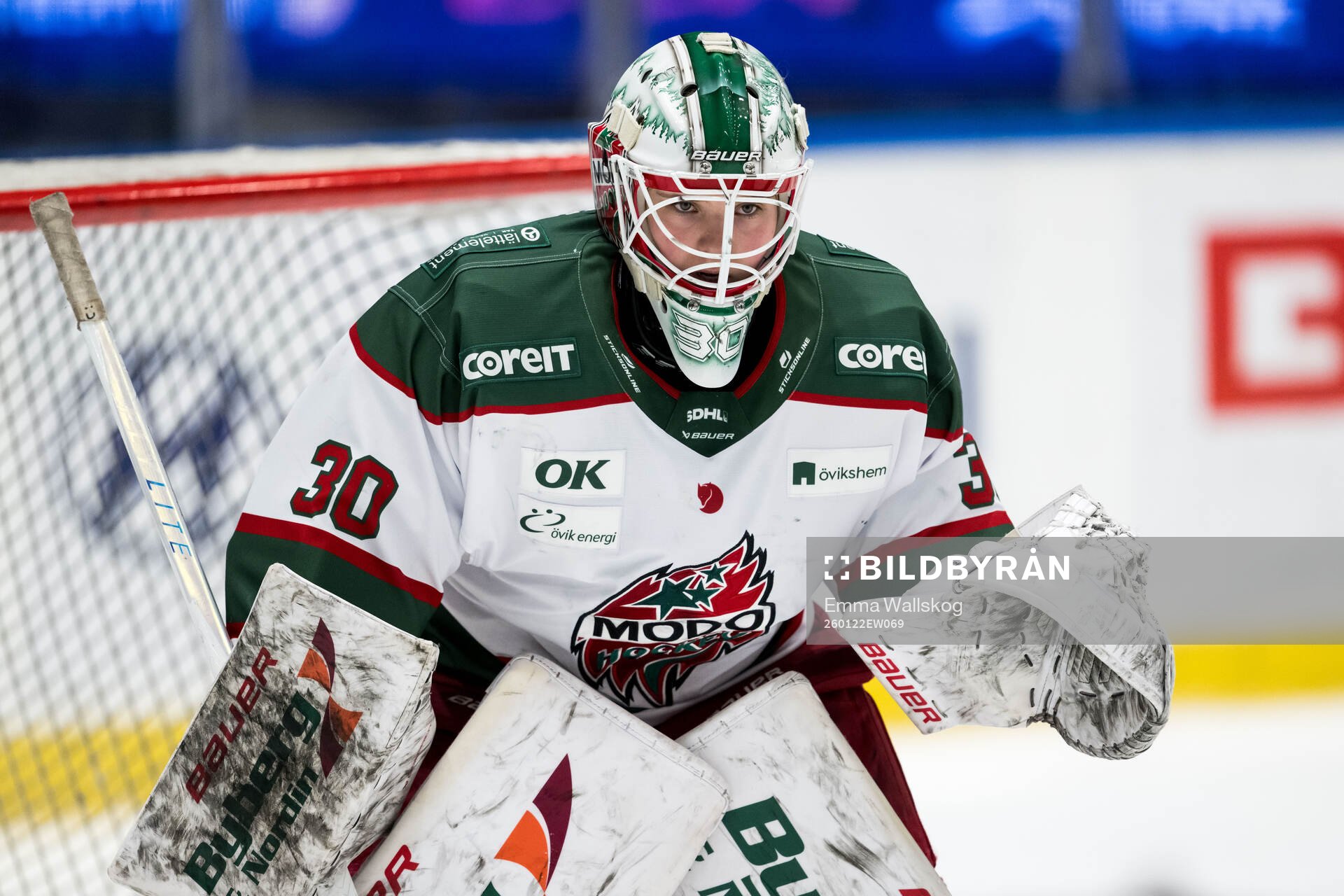 Modos målvakt Lovisa Persson
