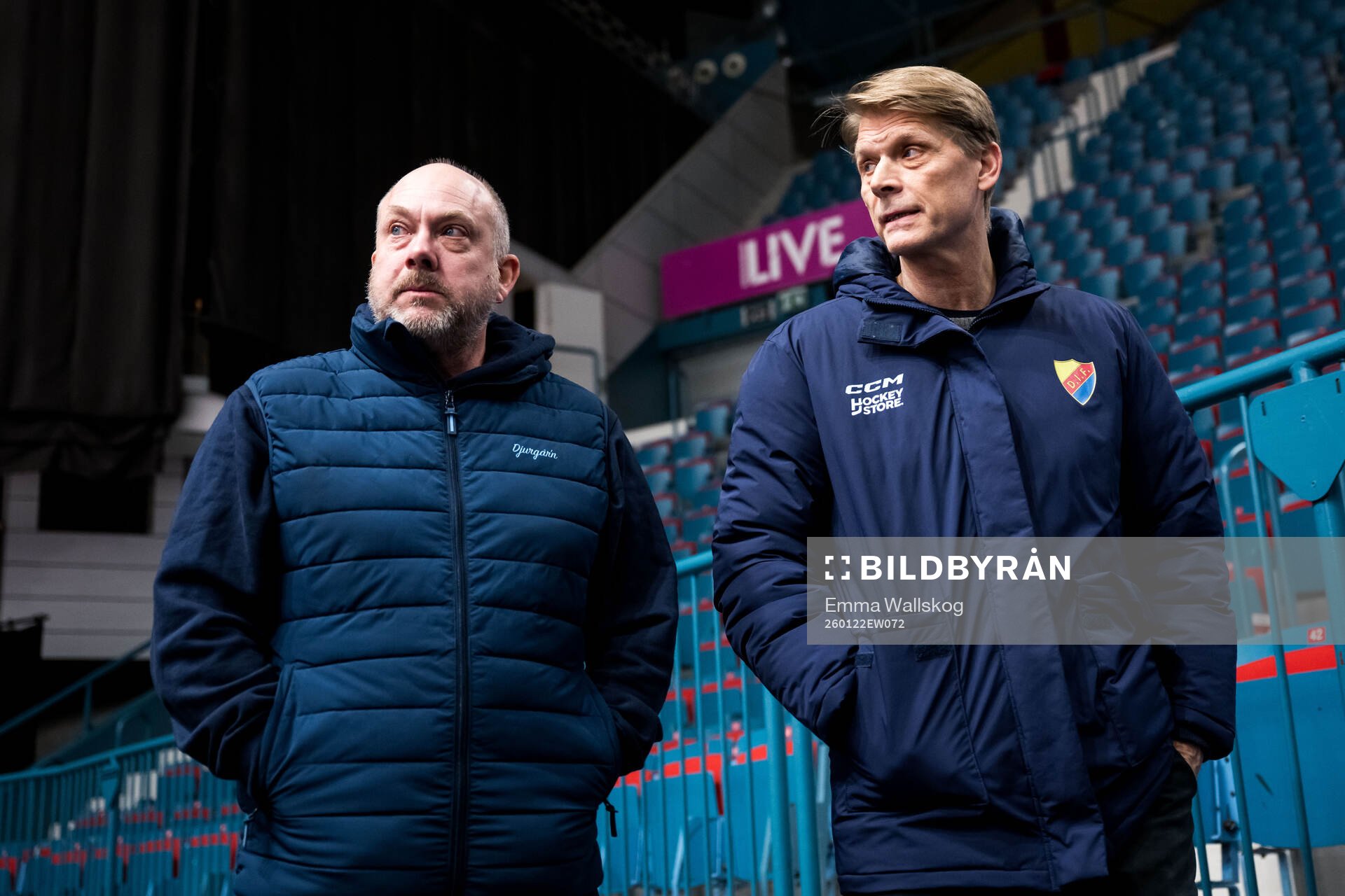 Djurgårdens tränare Rickard Hårdstam