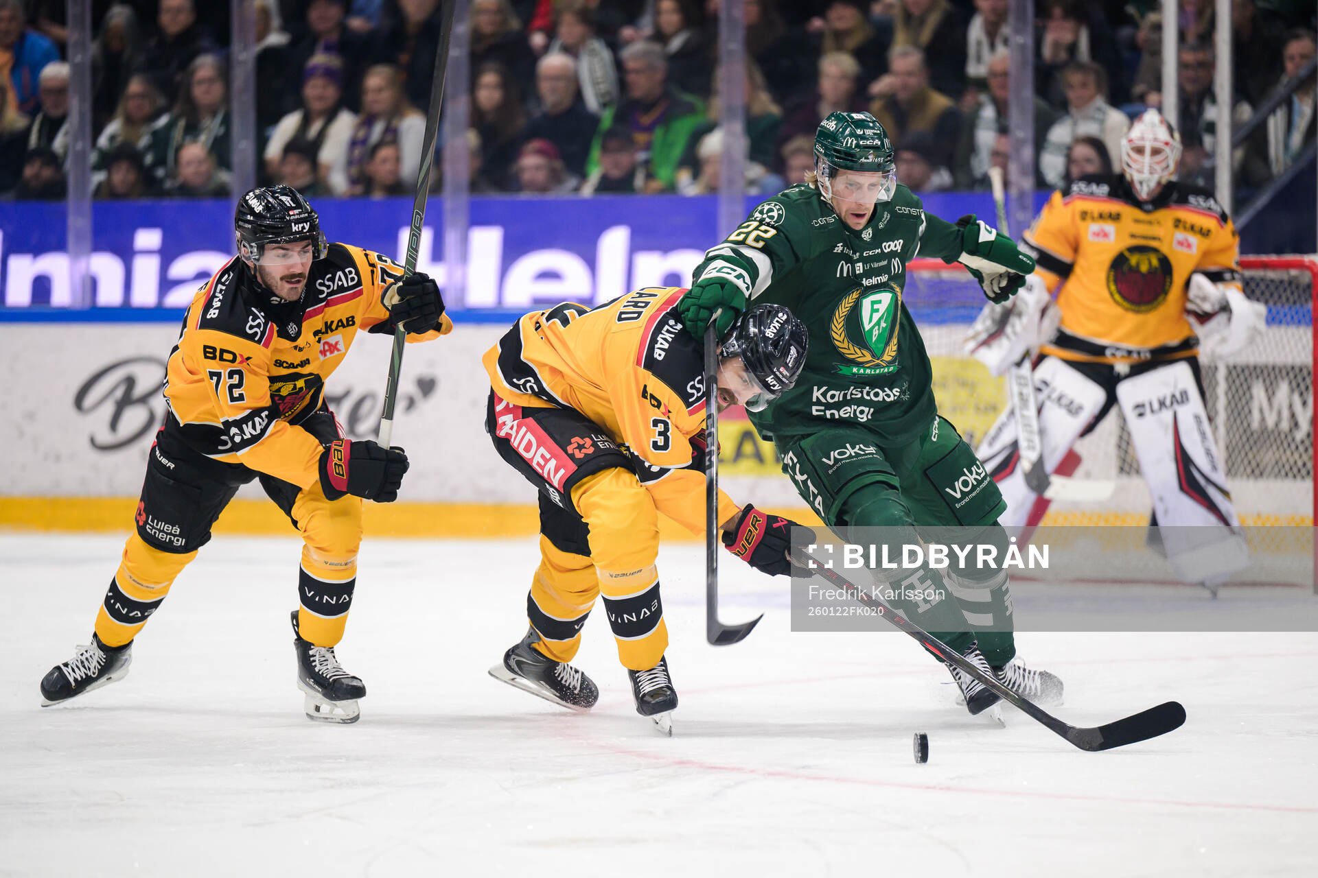 Luleås Ben Tardif och Frederic Allard