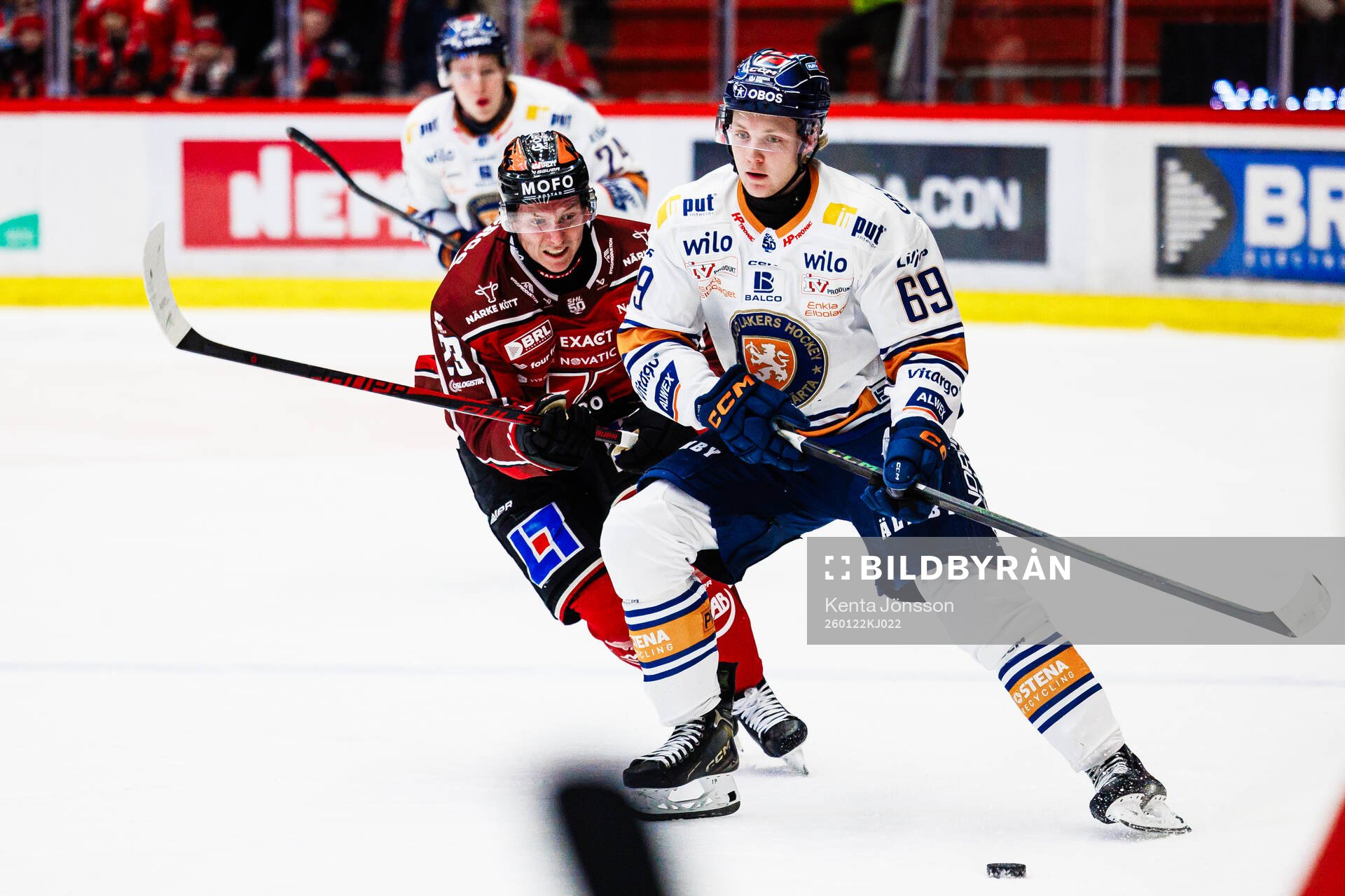 Örebros Egor Polin och Växjös Morgan Anderberg