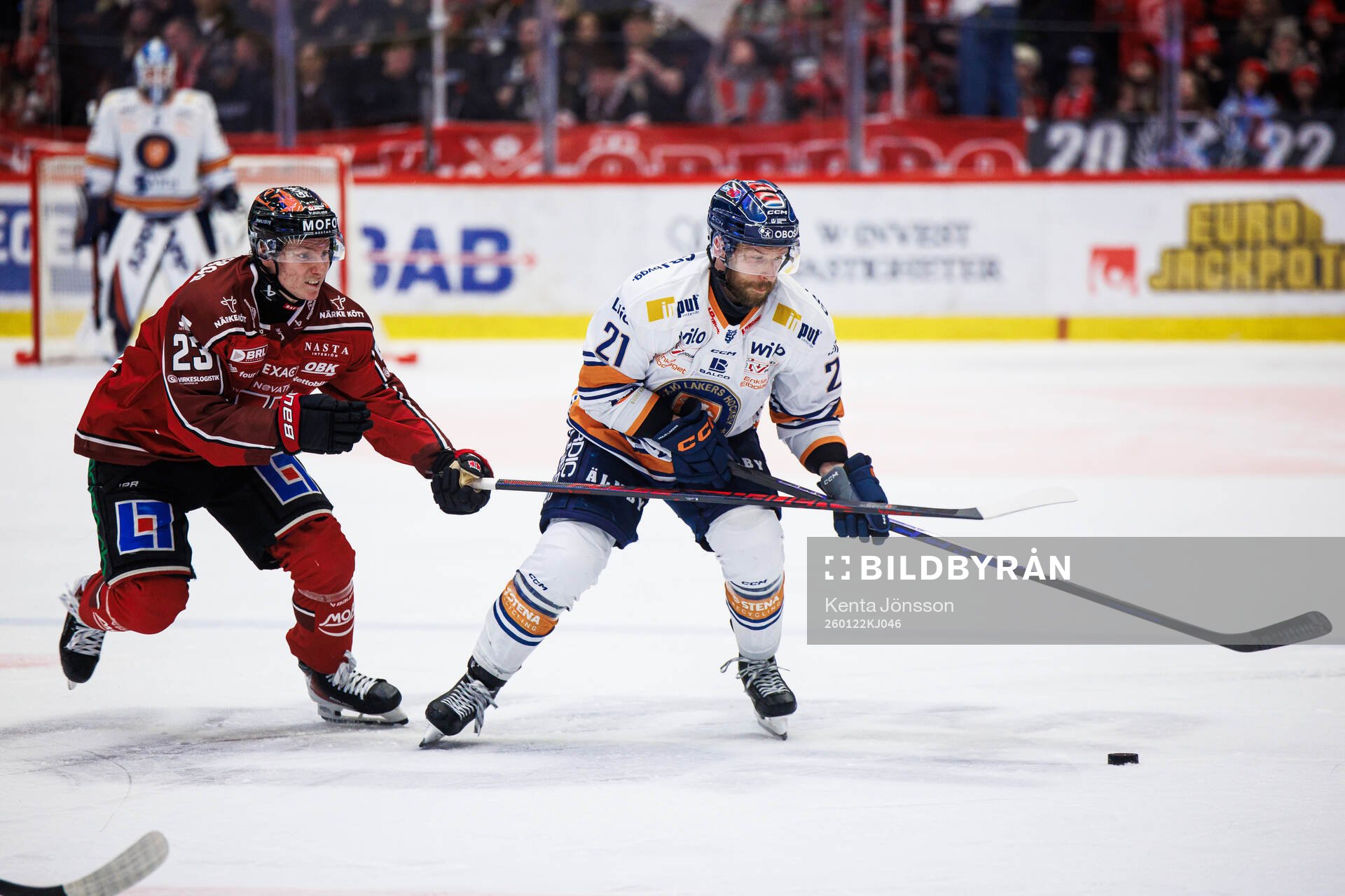 Örebros Egor Polin och Växjös Brian Cooper