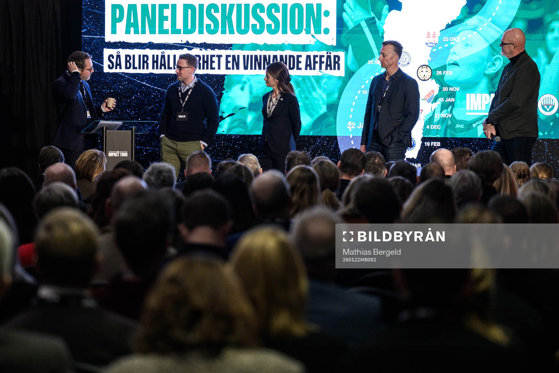 Moderator Martin Carlsson-Wall, Andreas Almgren,