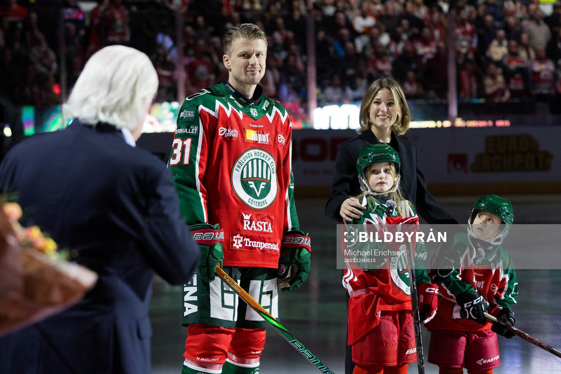 Frölundas Nicklas Lasu hyllas