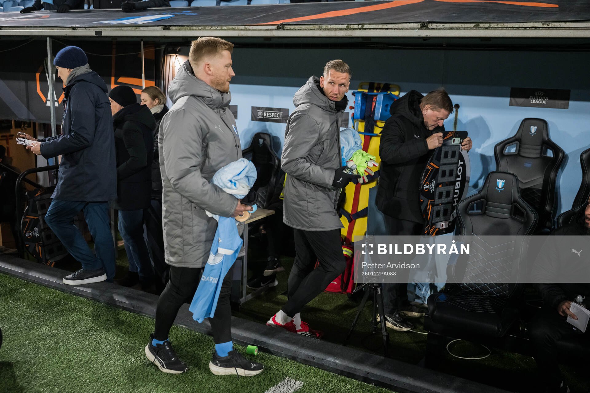 Goalkeeper Robin Olsen of Malmö FF