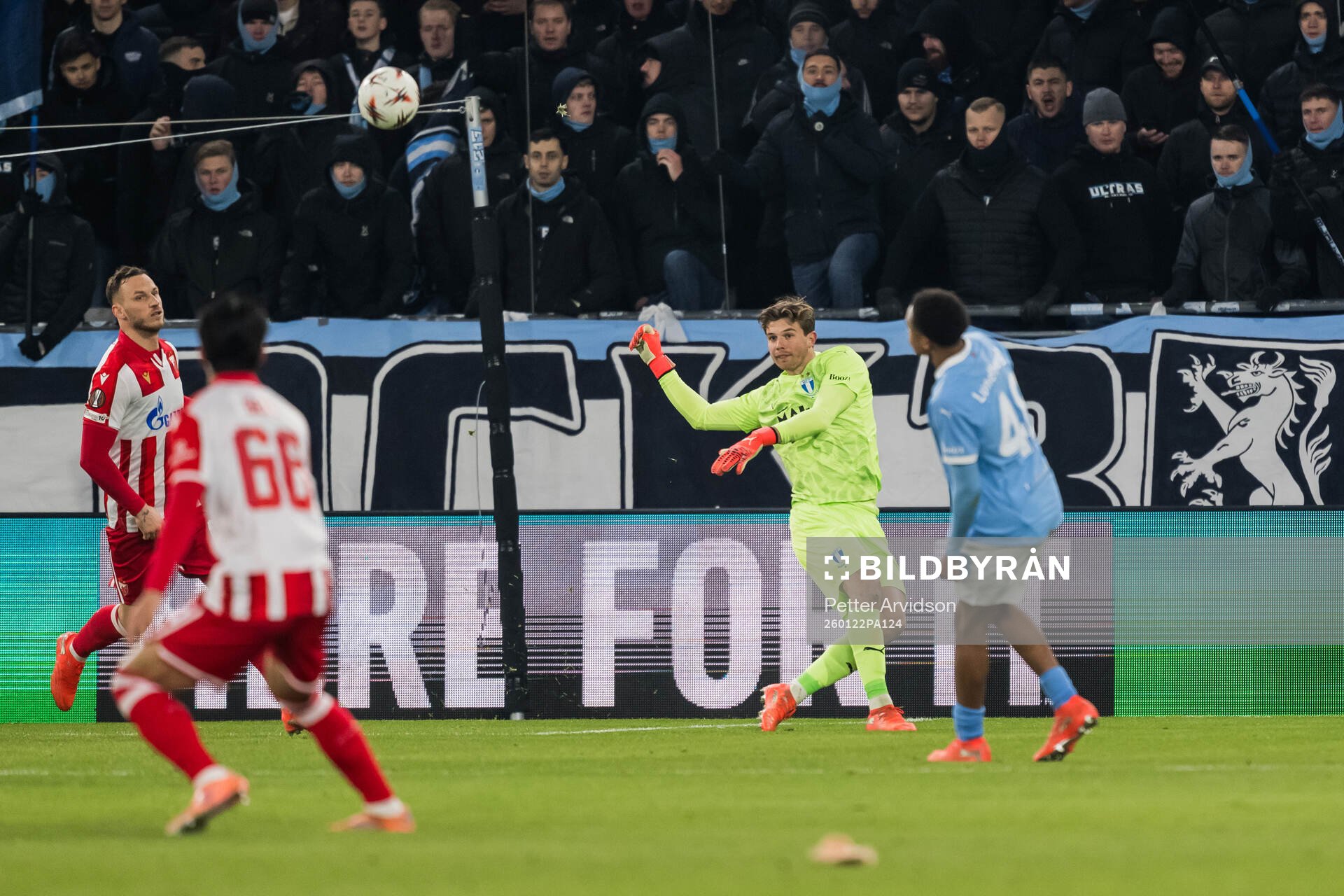 goalkeeper Melker Ellborg of Malmö FF